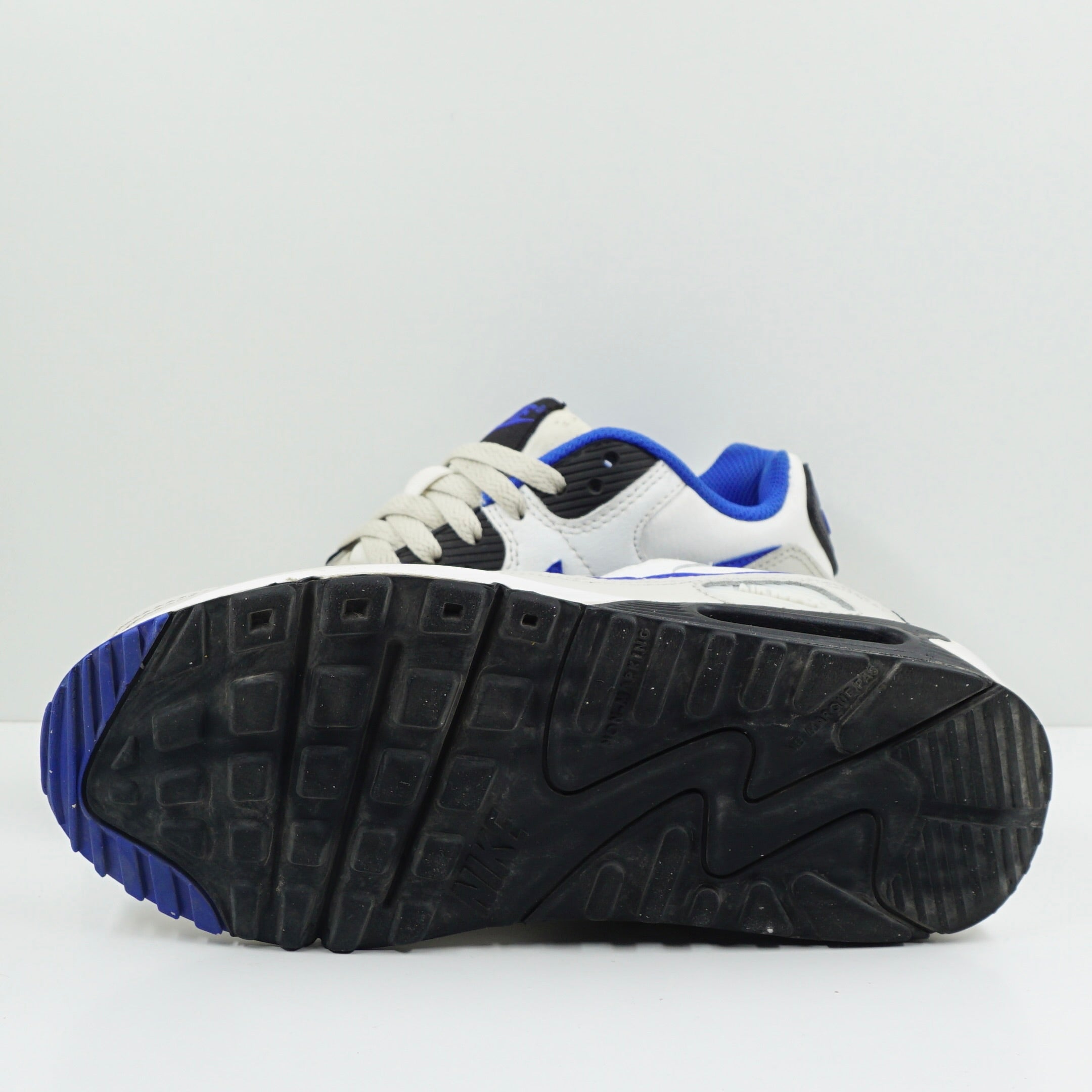 Nike Air Max 90 LTR White Racer Blue Light Bone (GS)