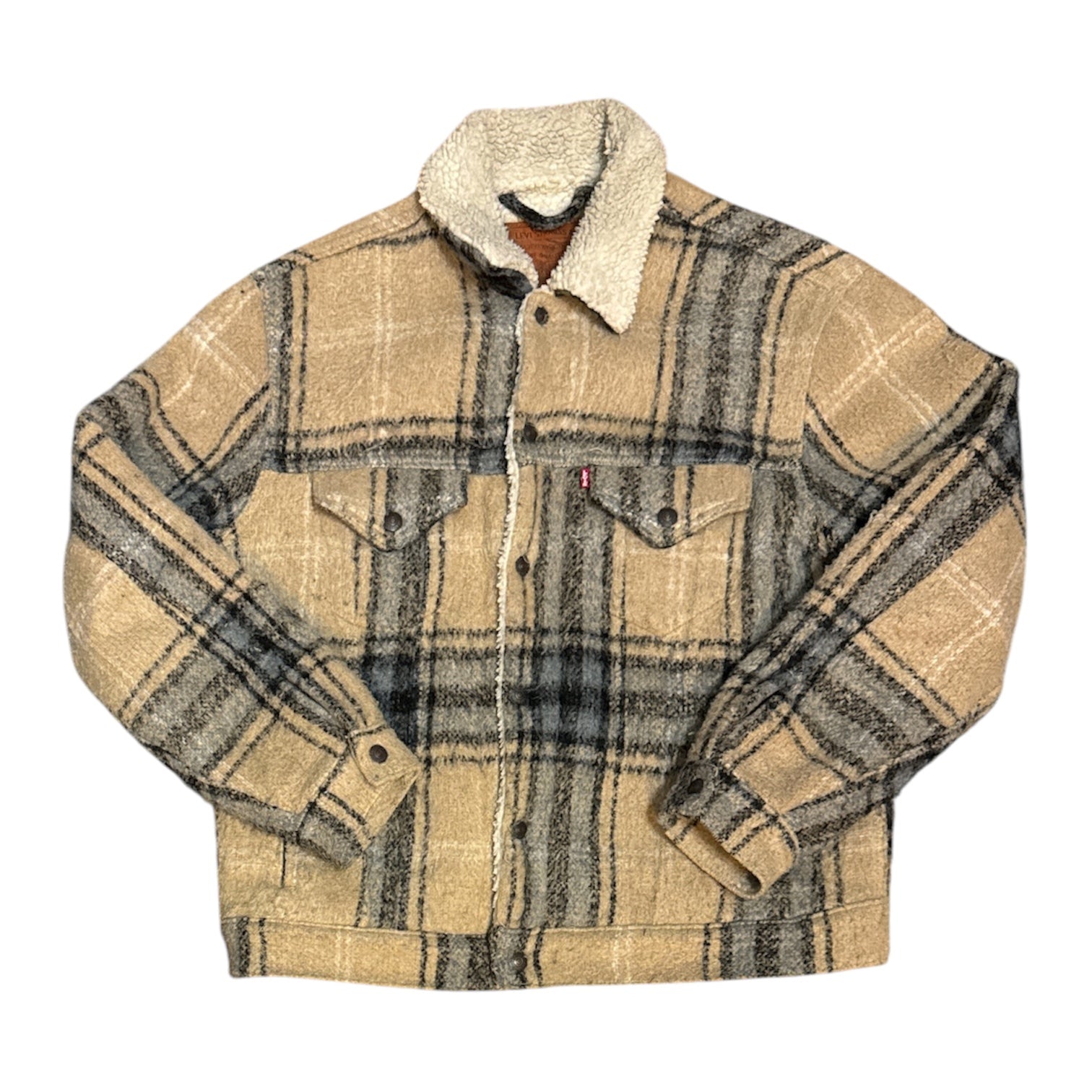 Levi's Sherpa Plaid Vintage Fit Jacket