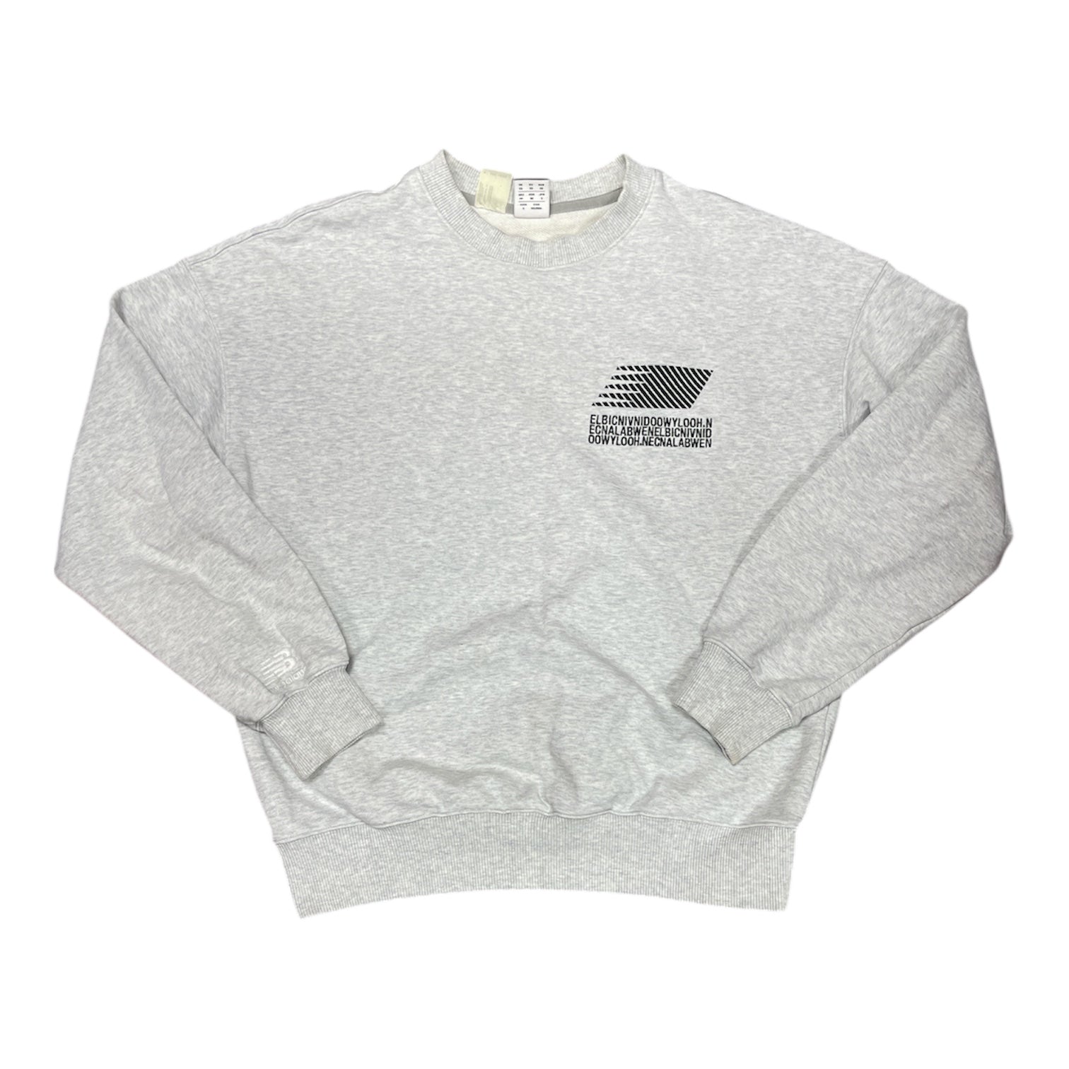 New Balance x N.HOOLYWOOD x INVINCIBLE(R) Heavyweight Grey Sweatshirt