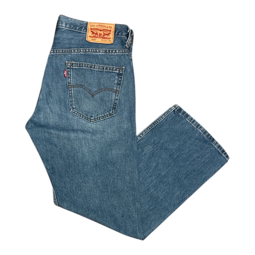 Levi's 569 Medium Blue Wash Jeans