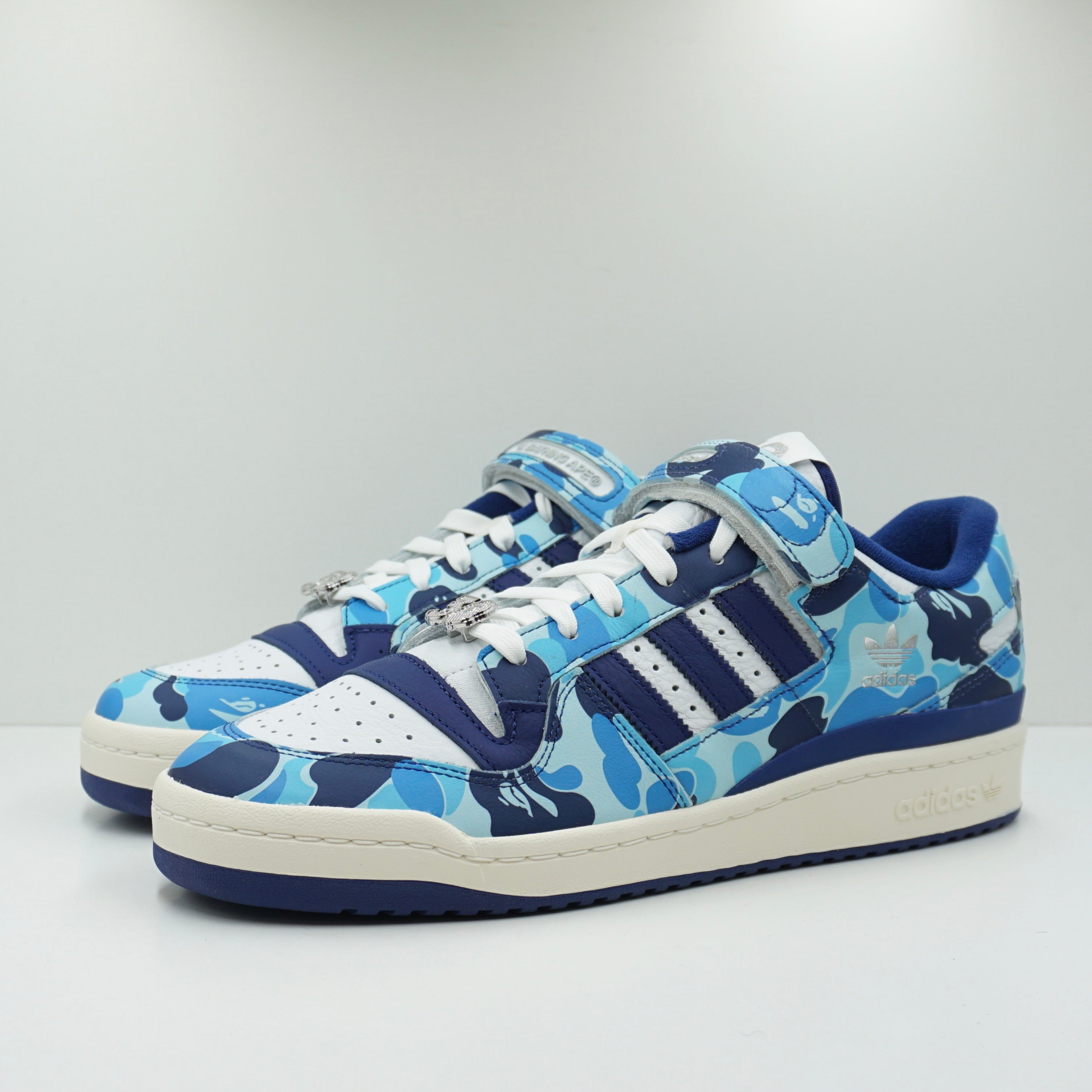 Adidas Forum 84 Low Bape 30th Anniversary Blue Camo