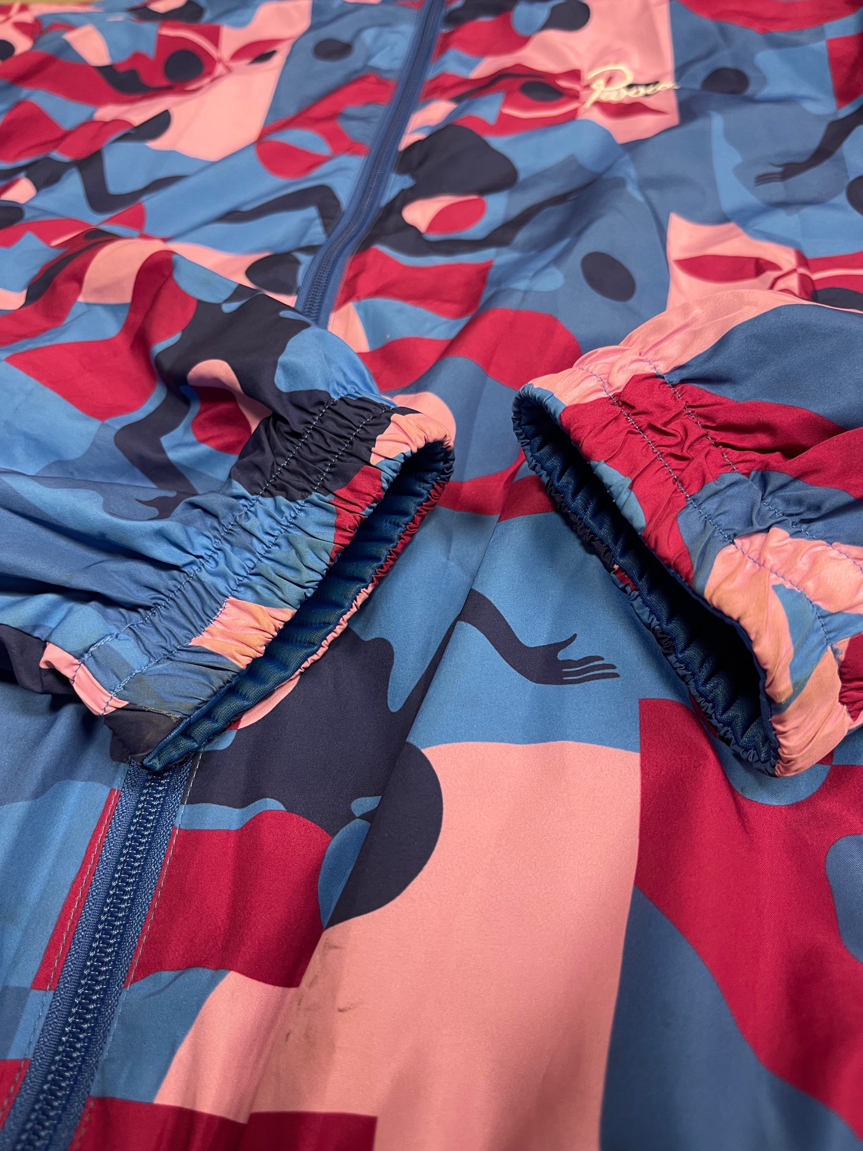 Parra FW18 Reversible Blue Pink Wind Jacket