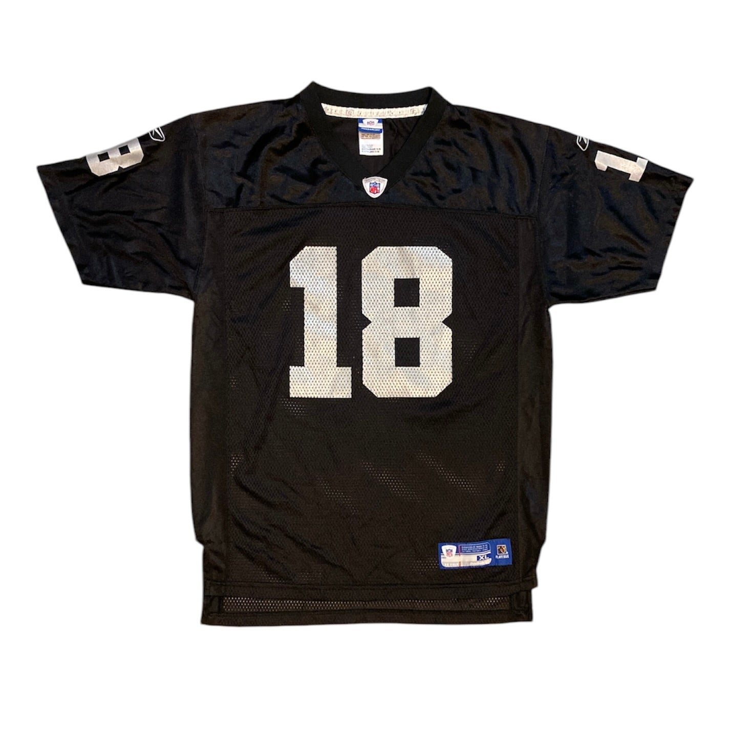 Reebok Oakland Raiders Moss #18 NFL Jersey