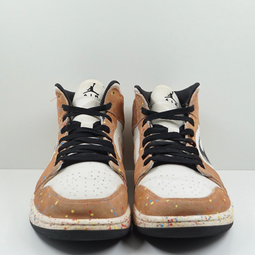 Jordan 1 Mid SE Brushstroke