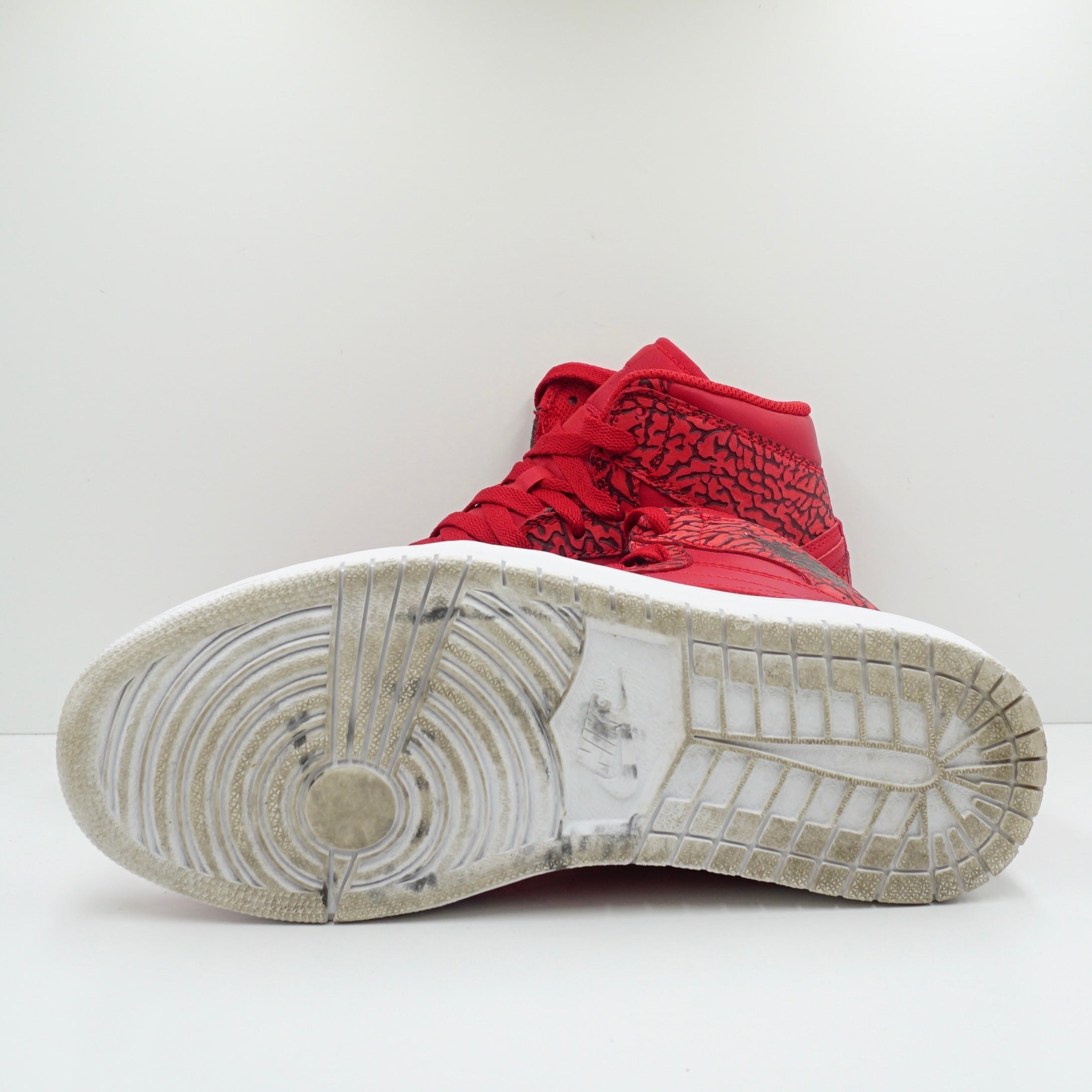 red jordan 1 elephant print