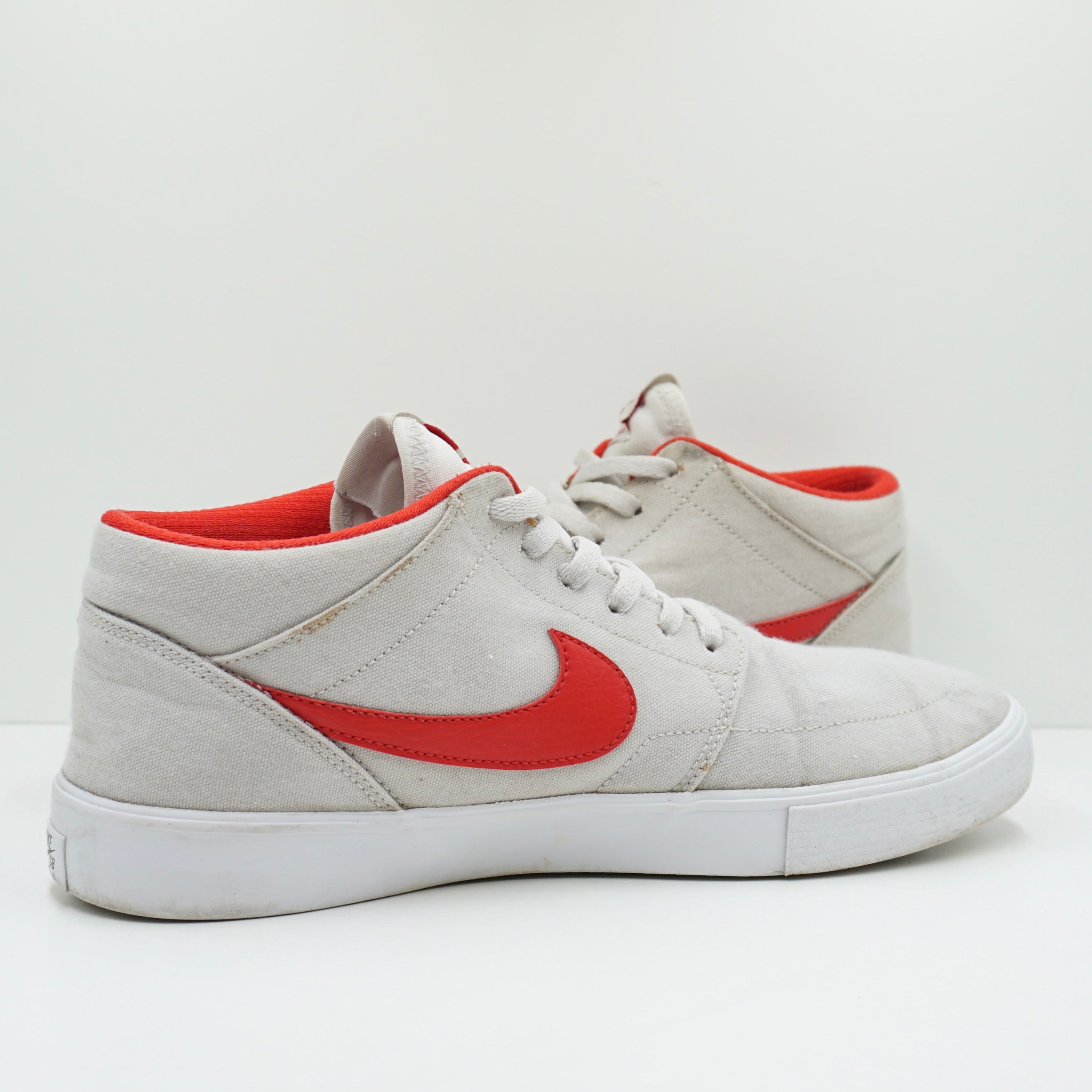 Nike Portmore SB Mid Grey Red Solarsoft
