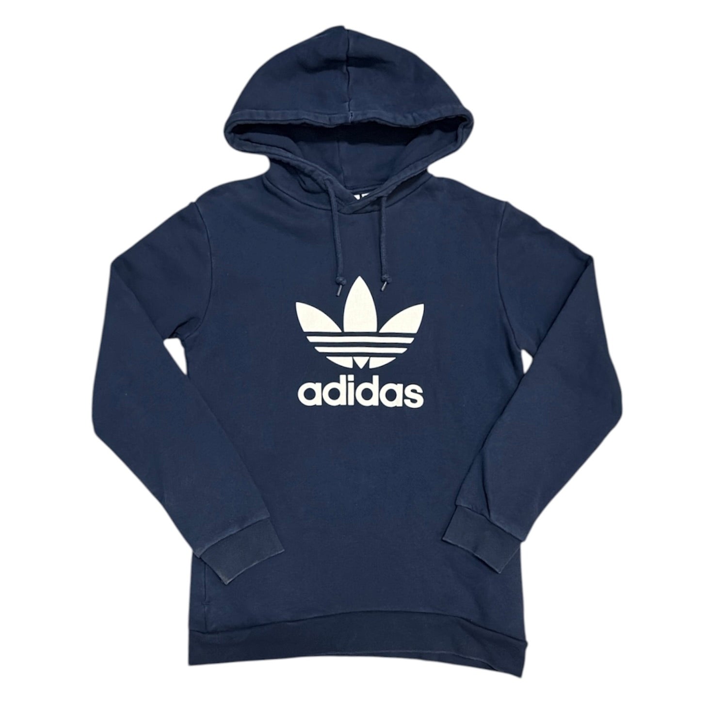 Adidas Trefoil Zip Pocket Navy Hoodie