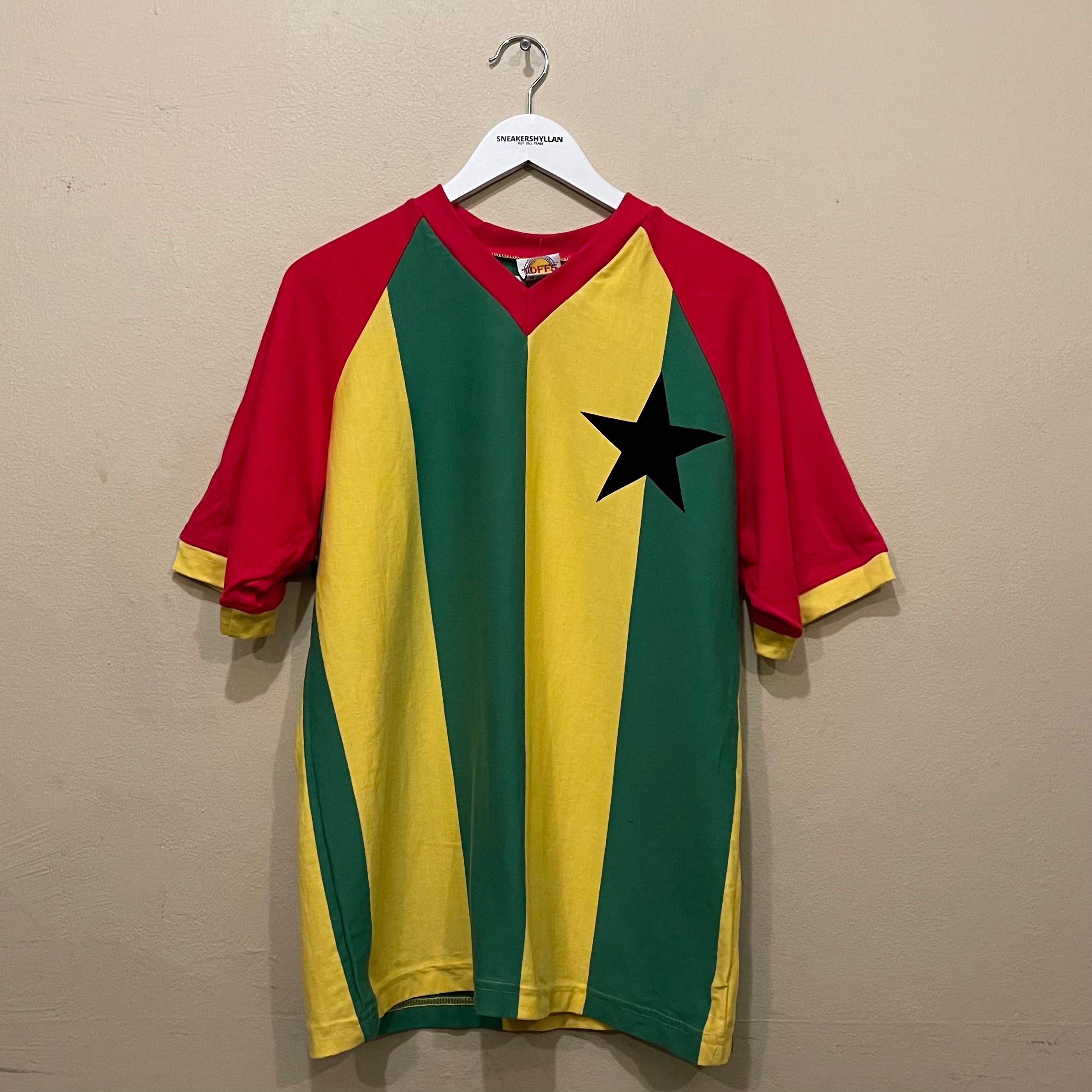 Toffs Ghana 1980s Retro Football Tshirt