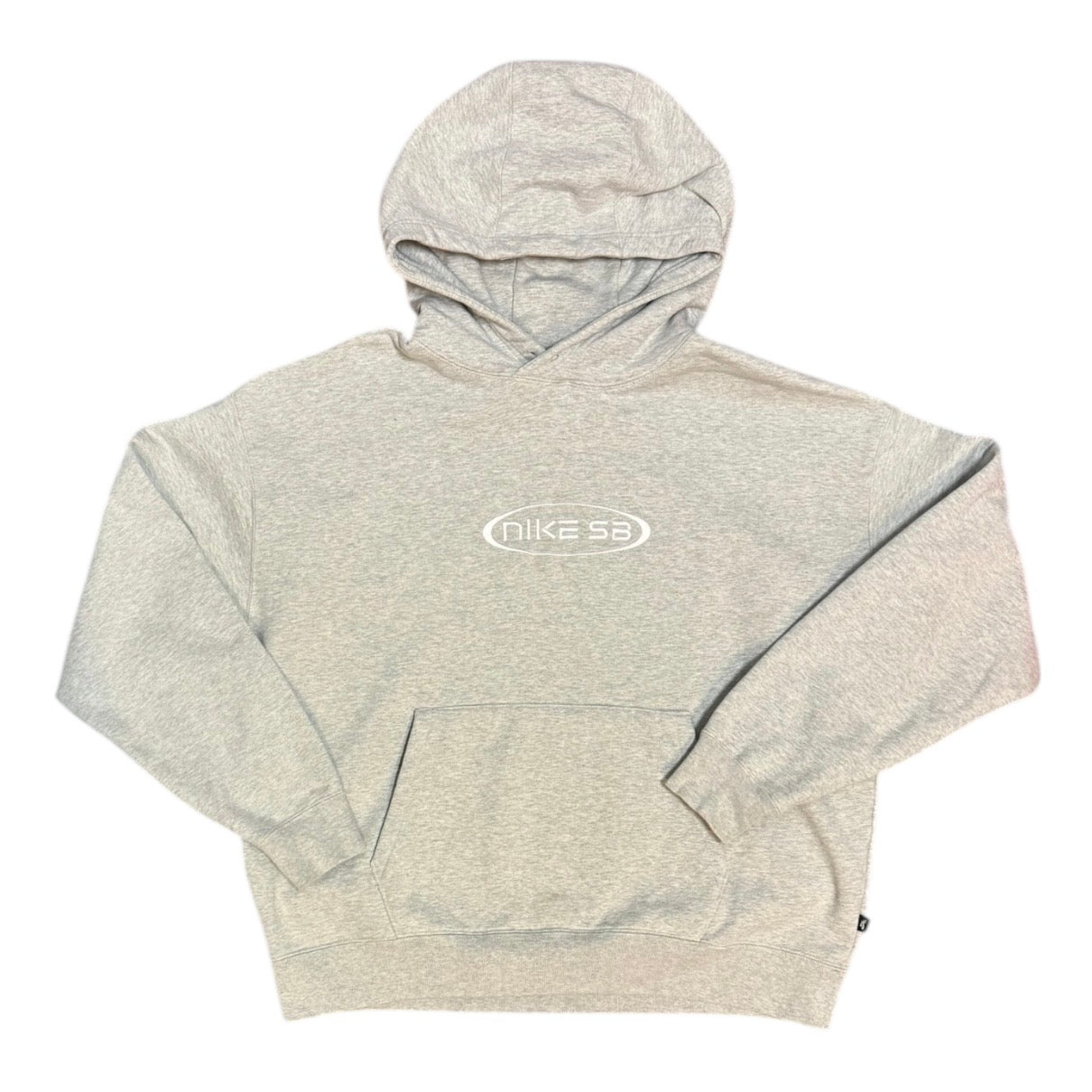 Nike SB Fleece Grey Pullover Skate Hoodie