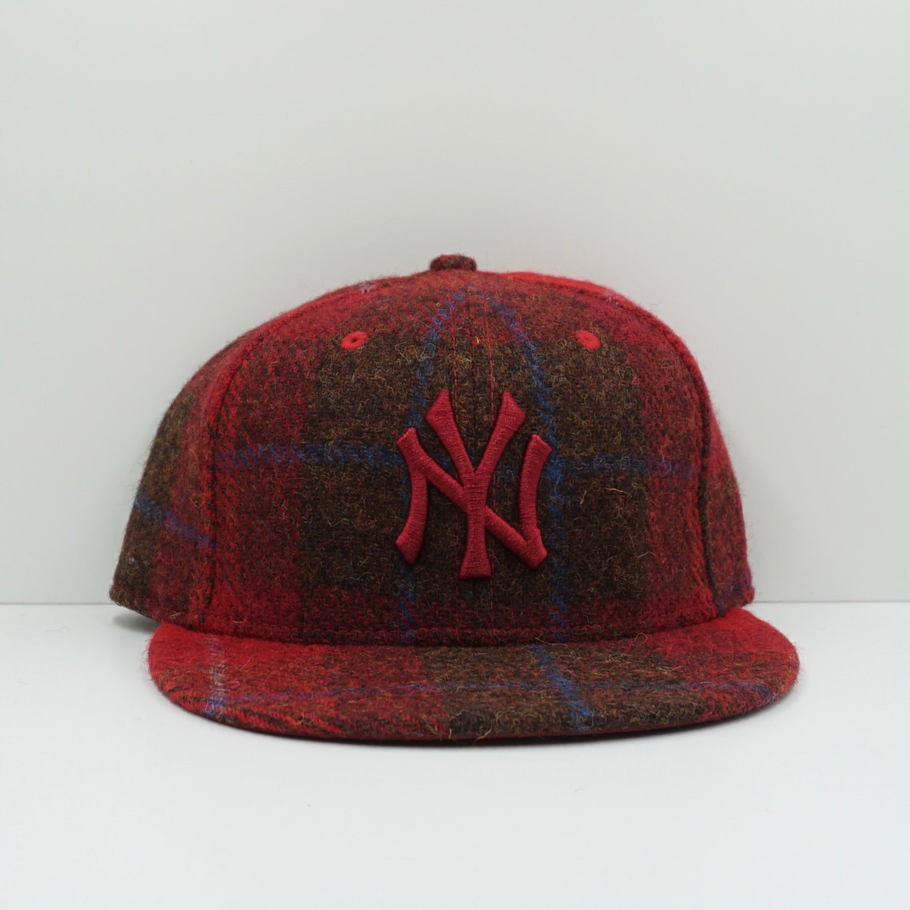 New Era Harris Tweed New York Yankees Red Fitted Cap