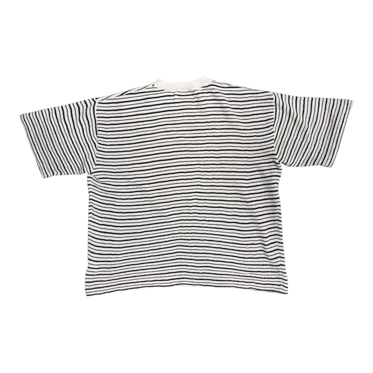 Yardsale Knitted Black White Tshirt