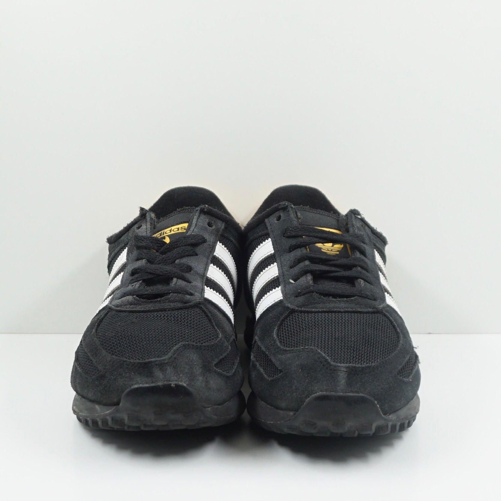 Adidas LA Trainer Black White Yellow