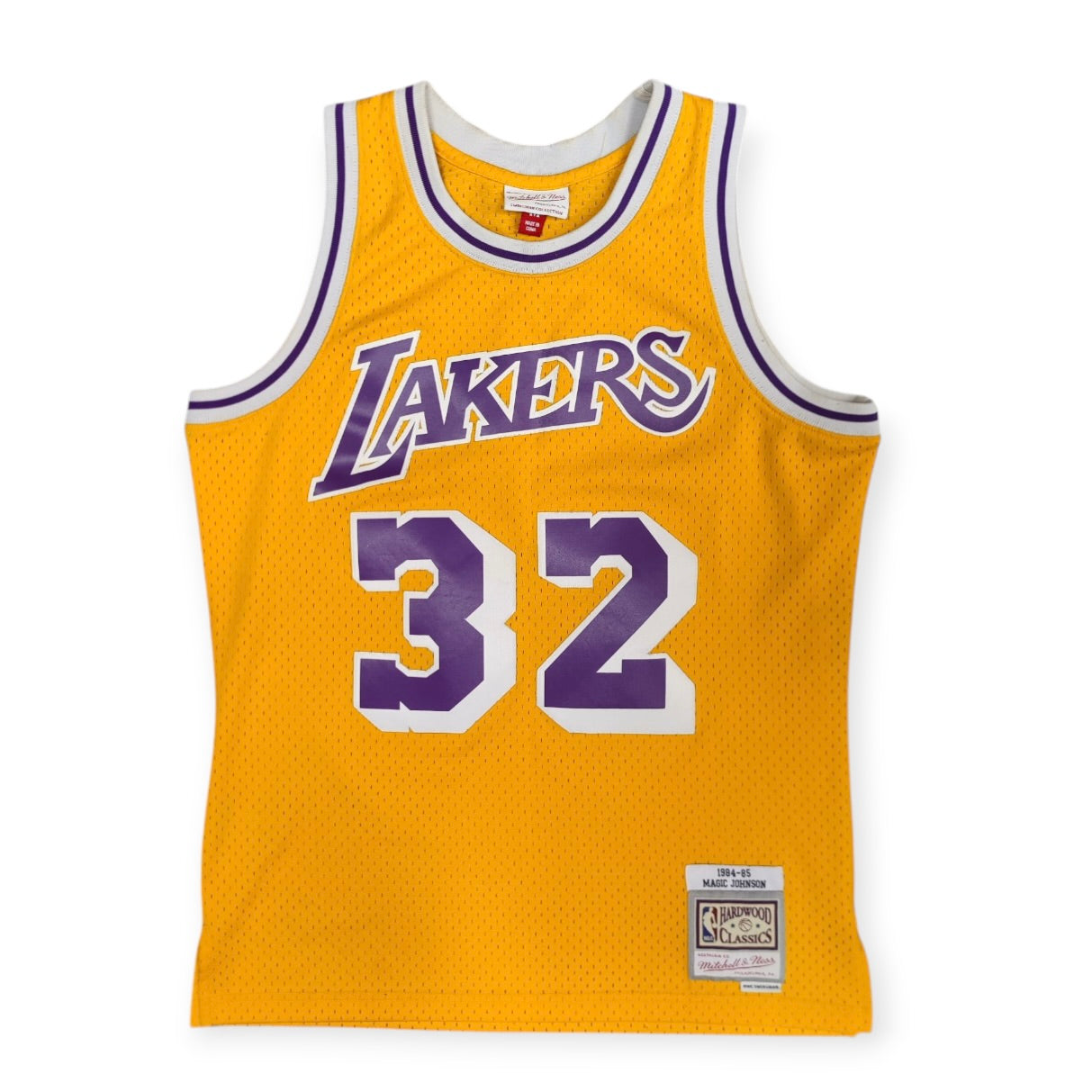 Mitchell & Ness HWC Los Angeles Lakers Magic Johnson 1984/1985 Basketball Jersey