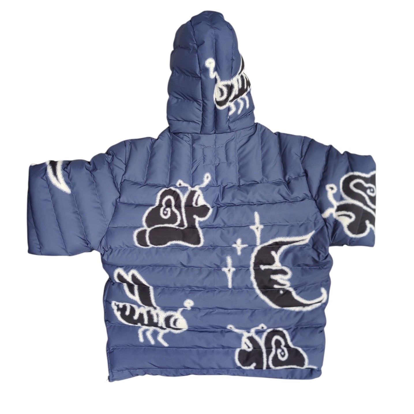 Butter Goods Critter Navy Puffer Anorak Jacket