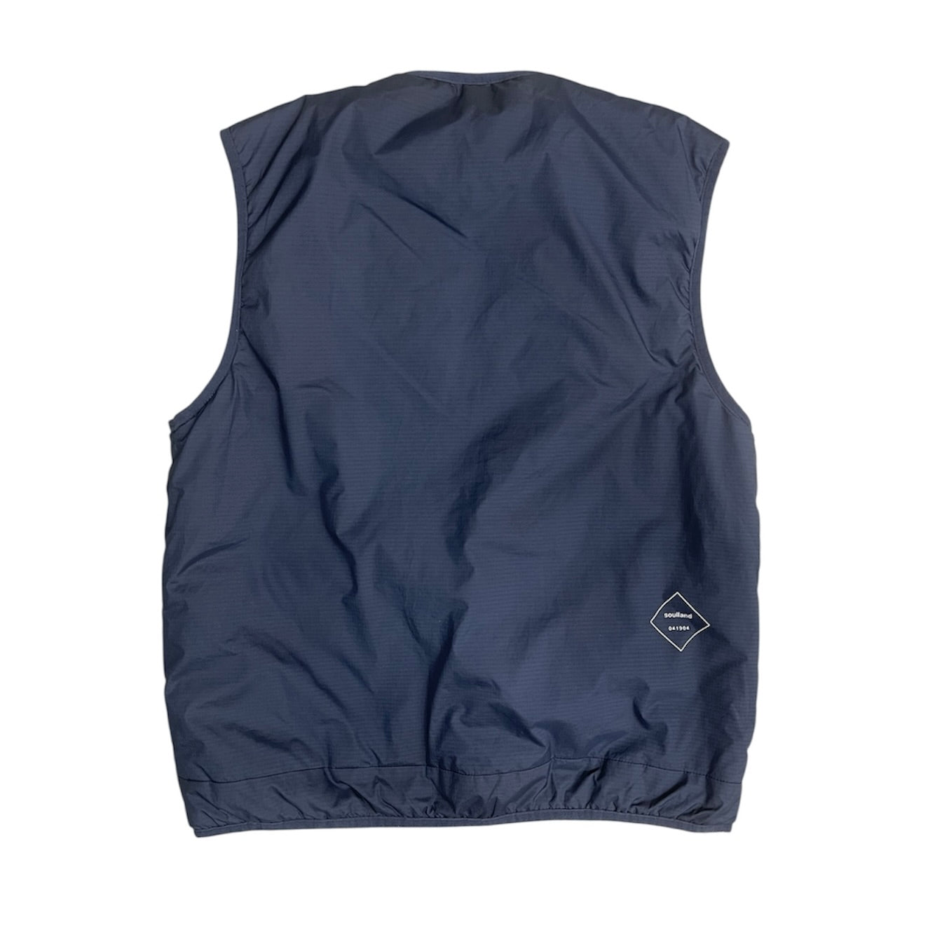 Soulland Navy Clay Padded Vest