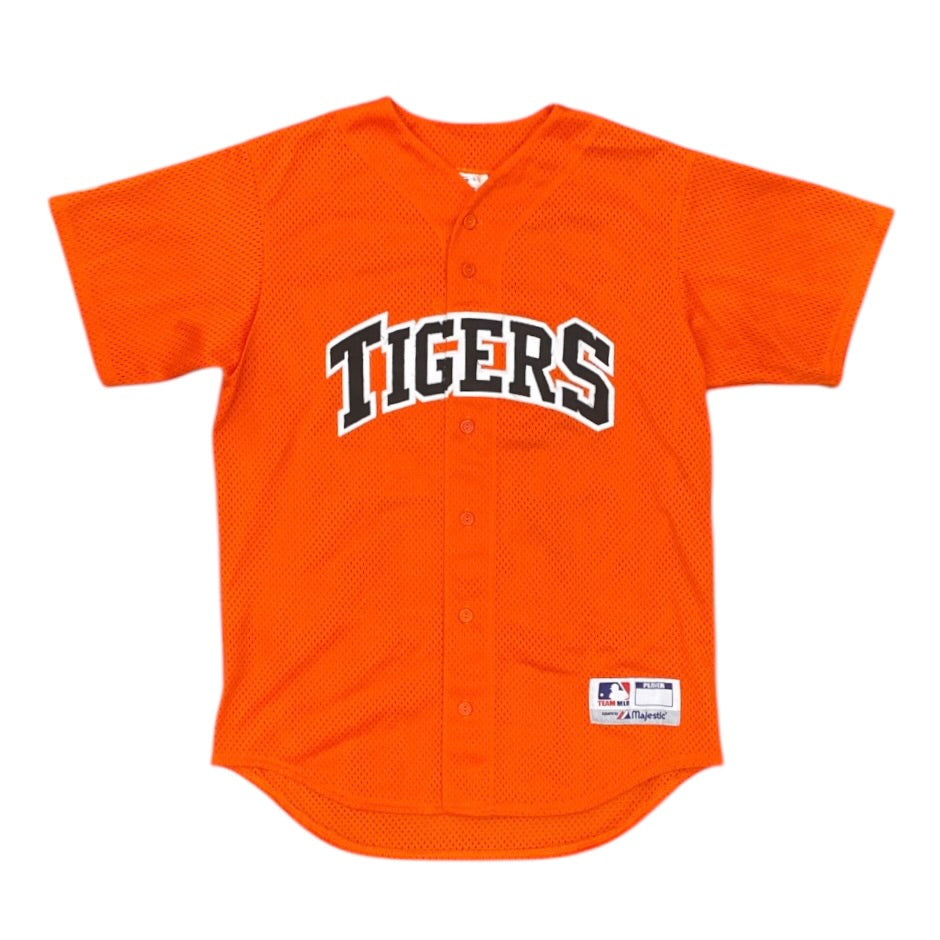 Majestic Detroit Tigers #32 Team MLB Orange Baseball Jersey