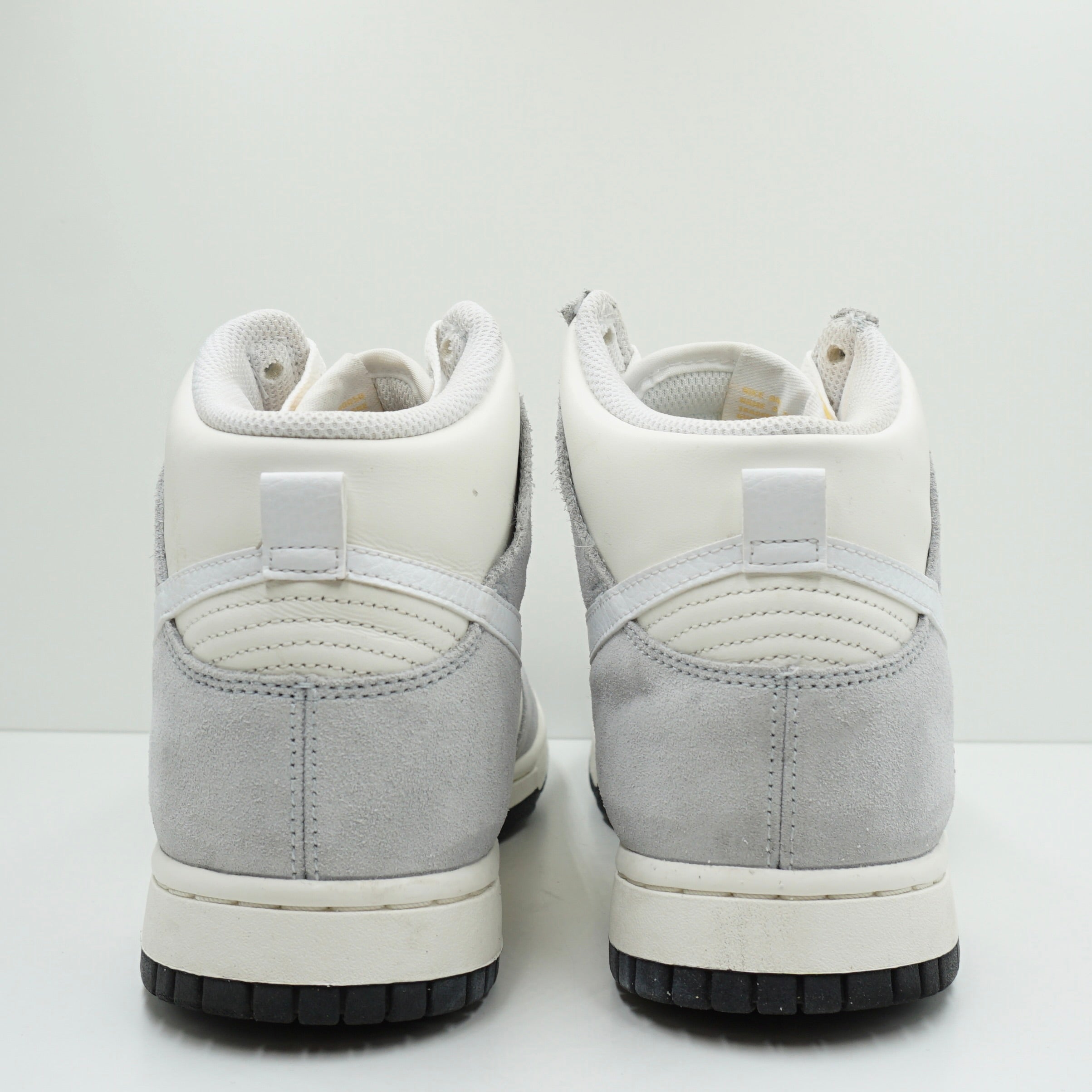 Nike Dunk High Retro Sail Pure Platinum Black White