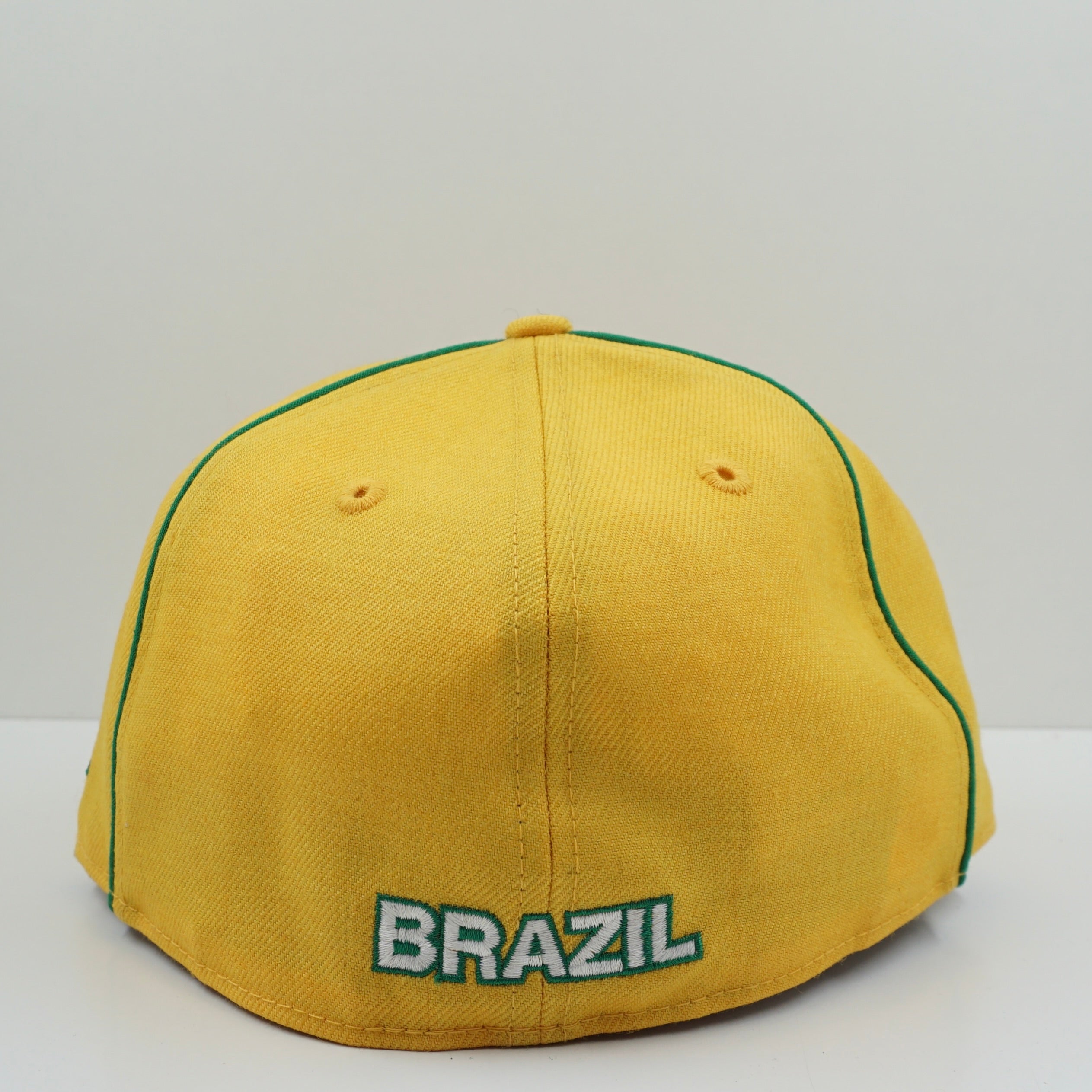 New Era Brazil Yellow Green Fitted Cap