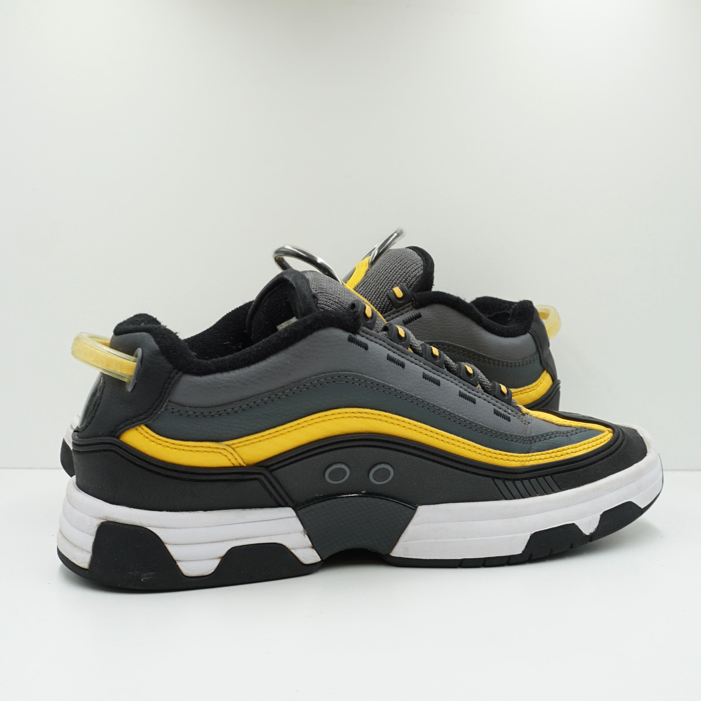 DC Shoes Legacy OG Shoes Black Yellow