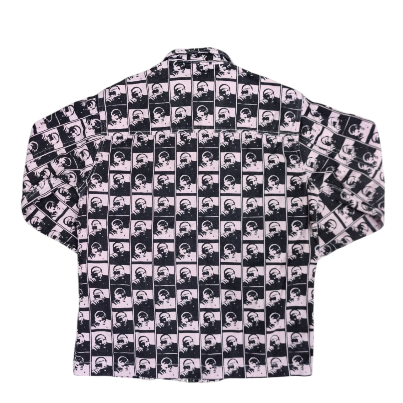 Sweet Sktbs Pink Black Full Zip Overshirt Jacket