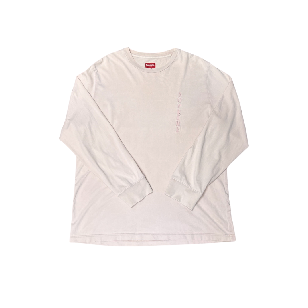 Supreme Pink Long Sleeve Tshirt