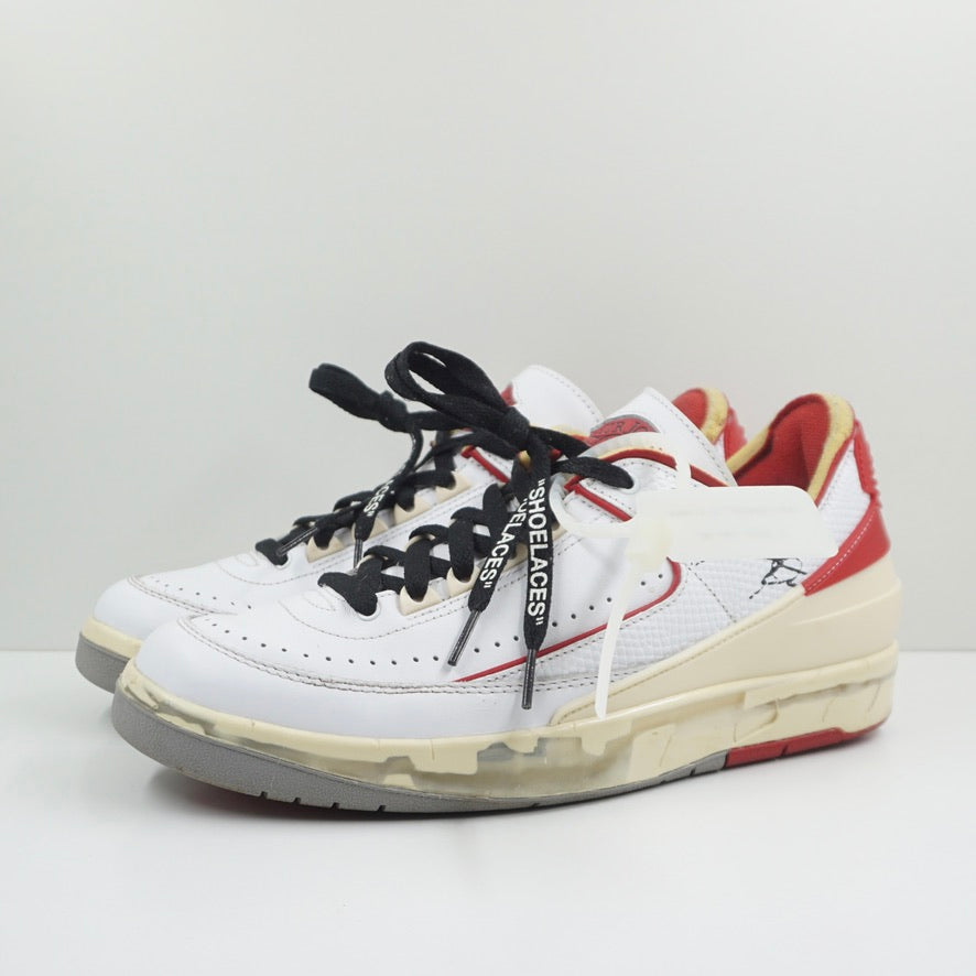 Jordan 2 Retro Low SP Off-White White Red