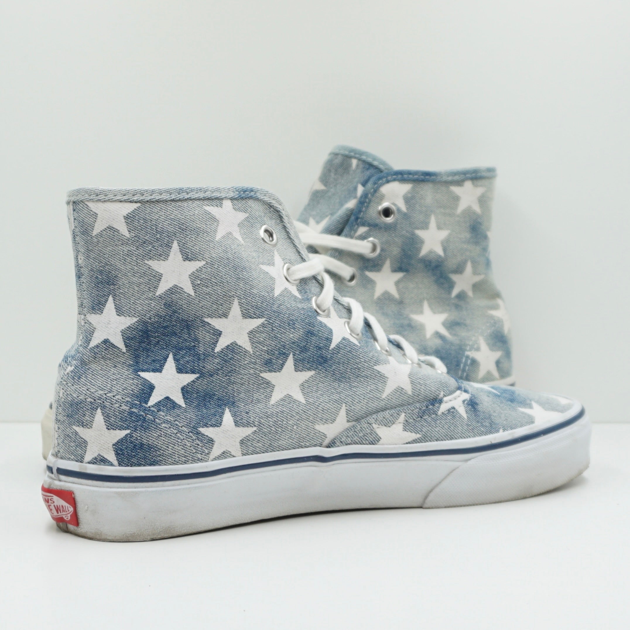 Vans Authentic Hi Stars Blue White