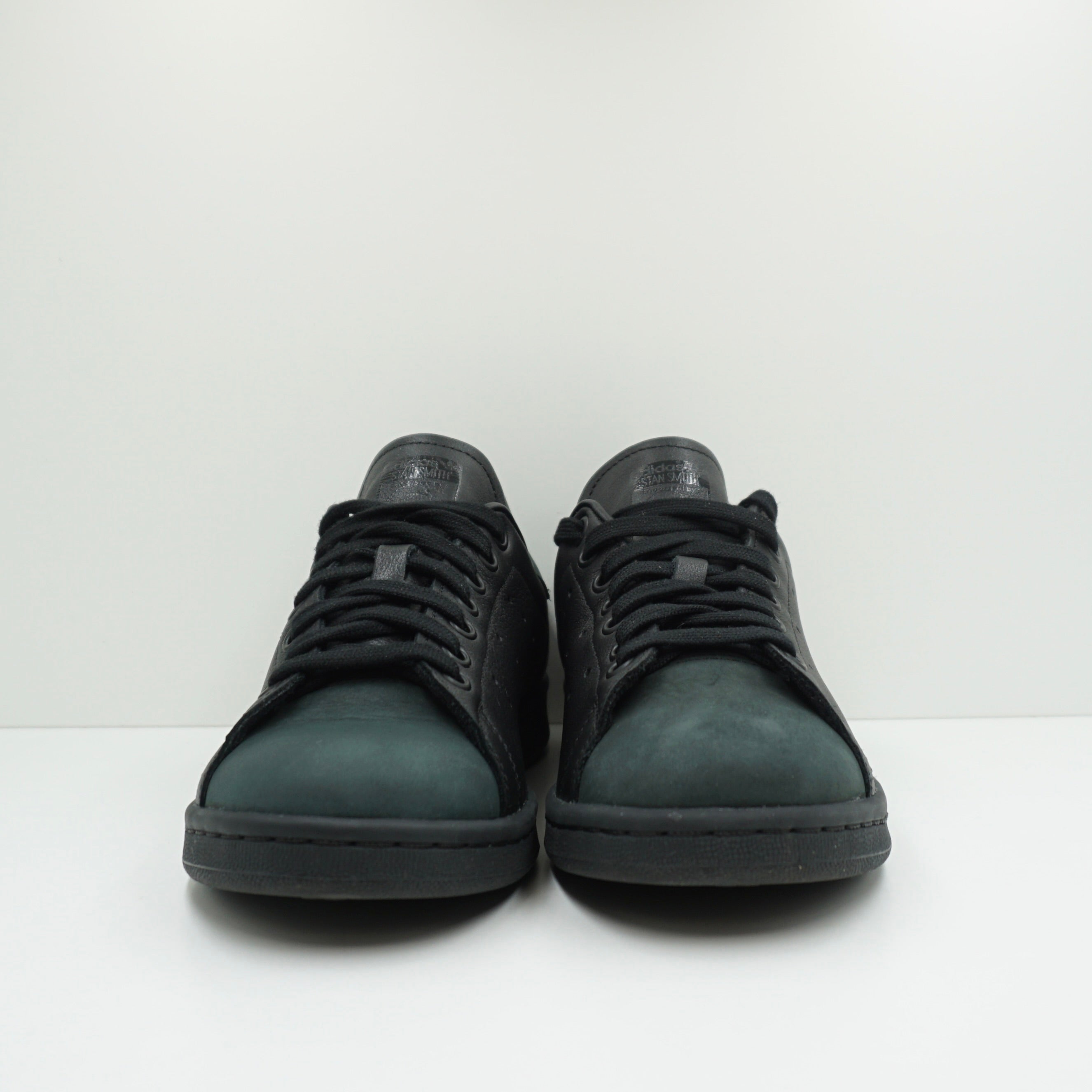 Adidas Stan Smith Triple Core Black (Suede Toe) - Main Image