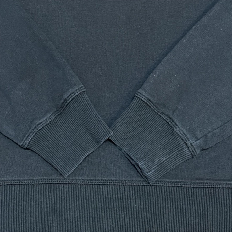 The North Face Drew Peak Embroidered Logo Triple Black Sweatshirt