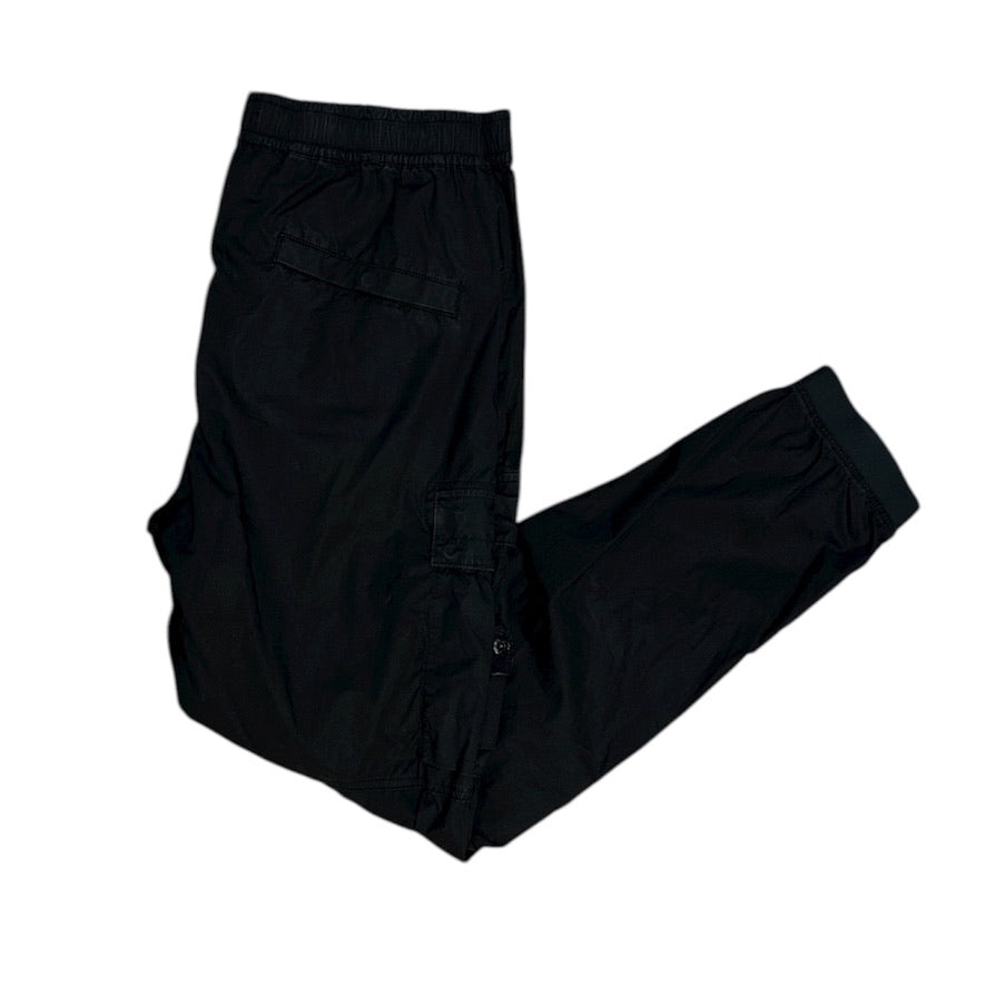 Stone Island Parachute Black Cargo Pants