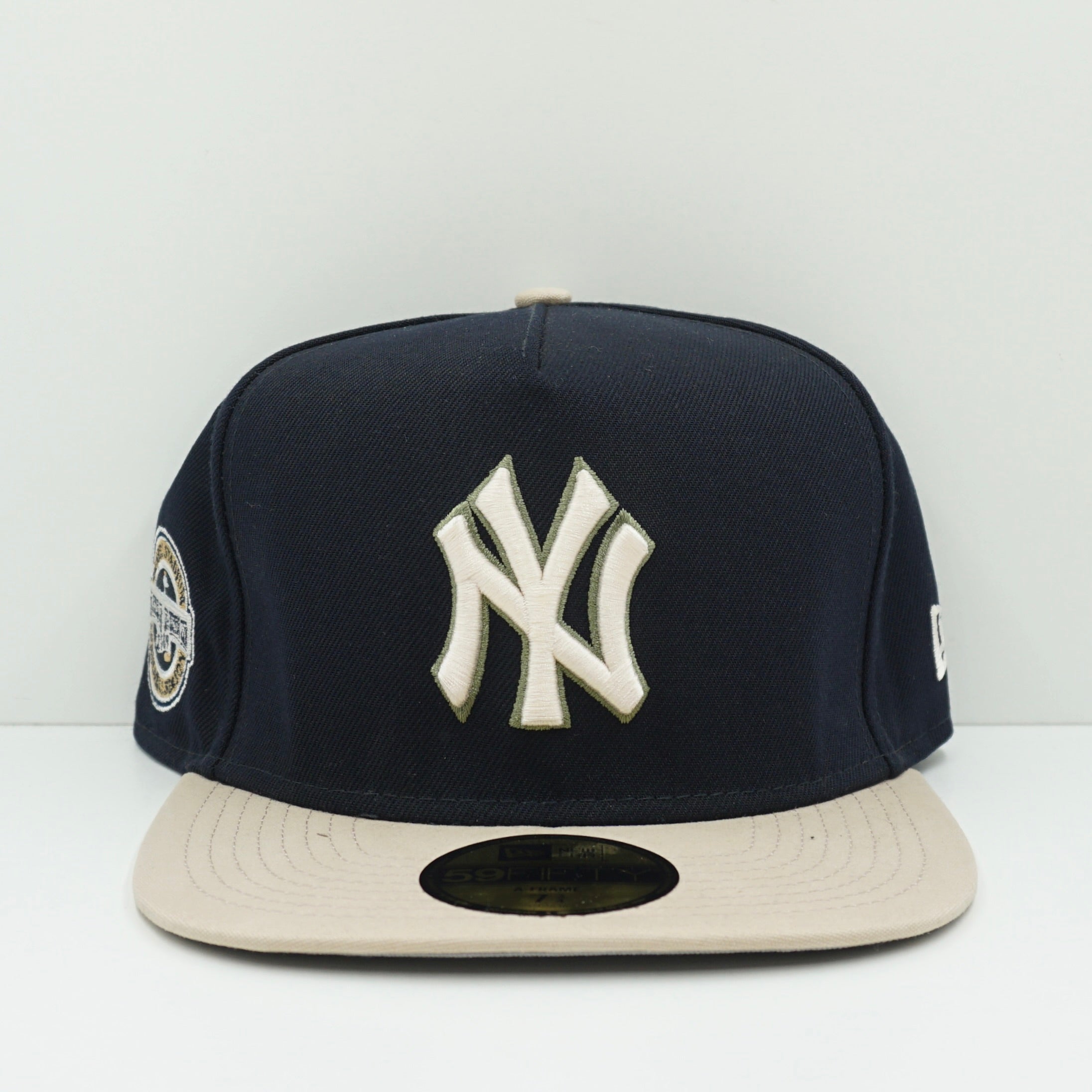 New Era New York Yankees Navy Beige A-Frame Fitted Cap