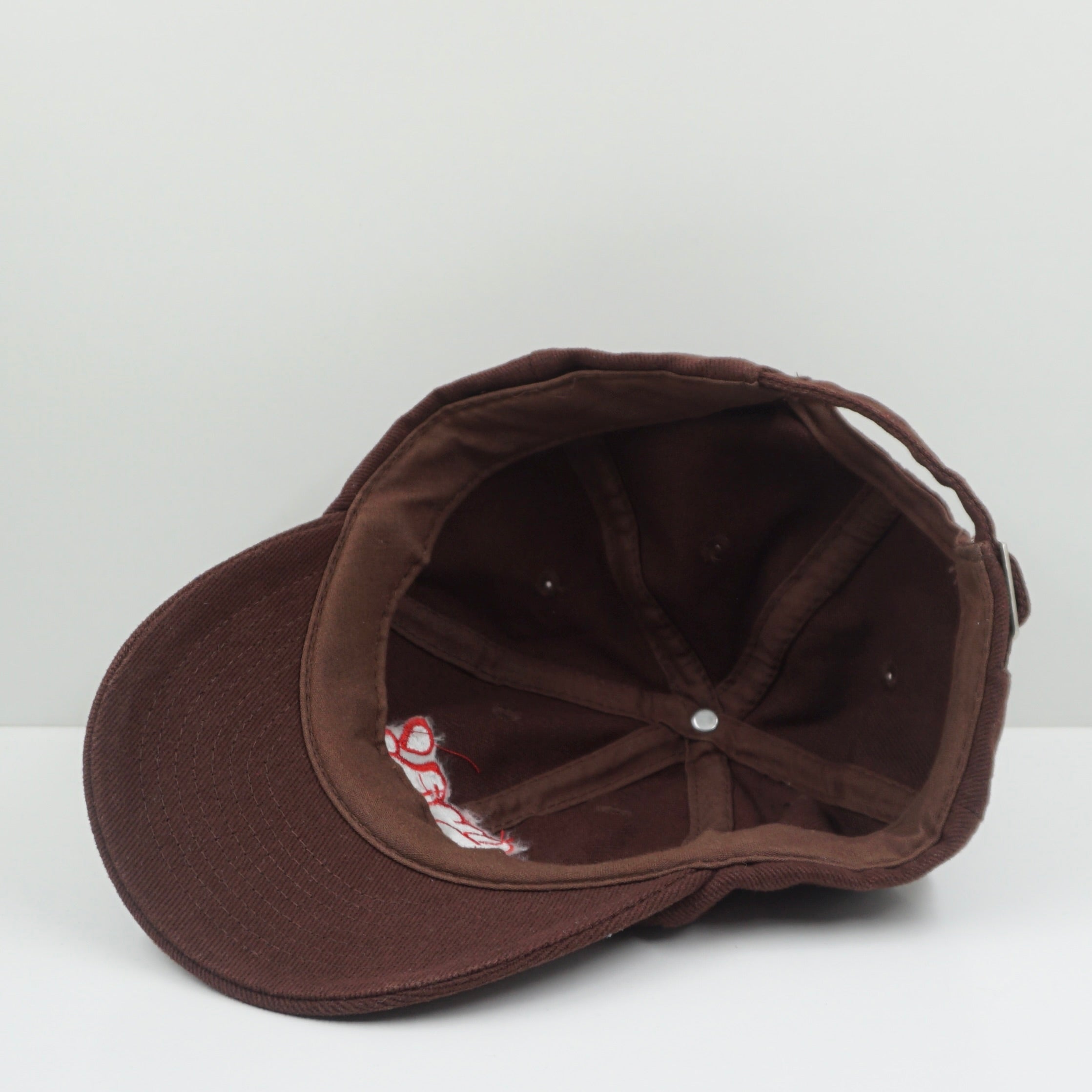 EVA Skateboards UZI Throw Up Brown Adjustable Cap