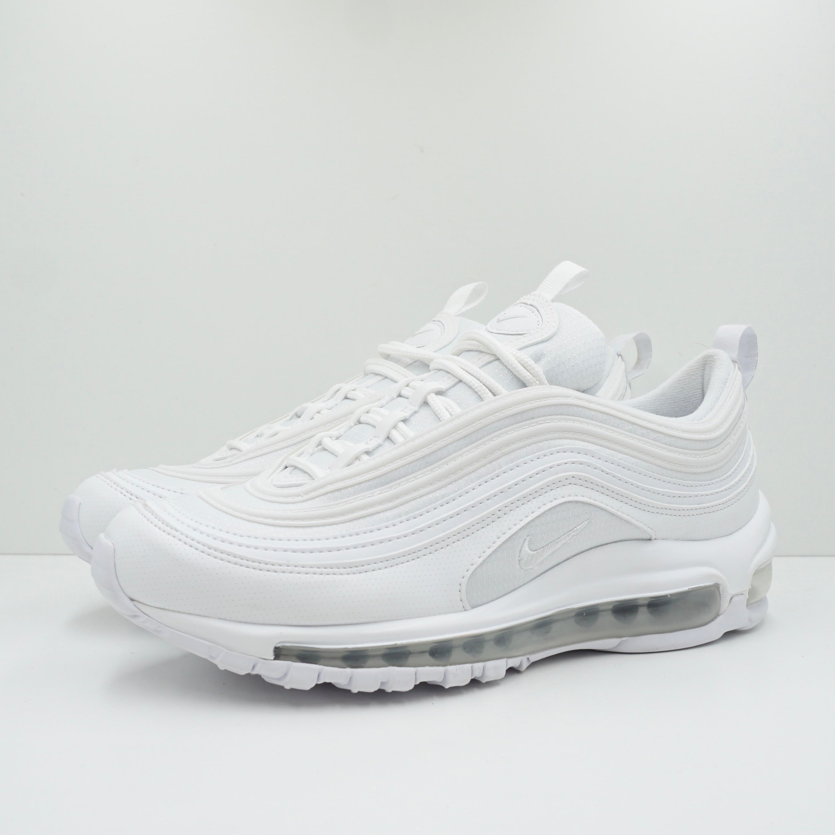 Nike Air Max 97 White Metallic Silver (GS)1