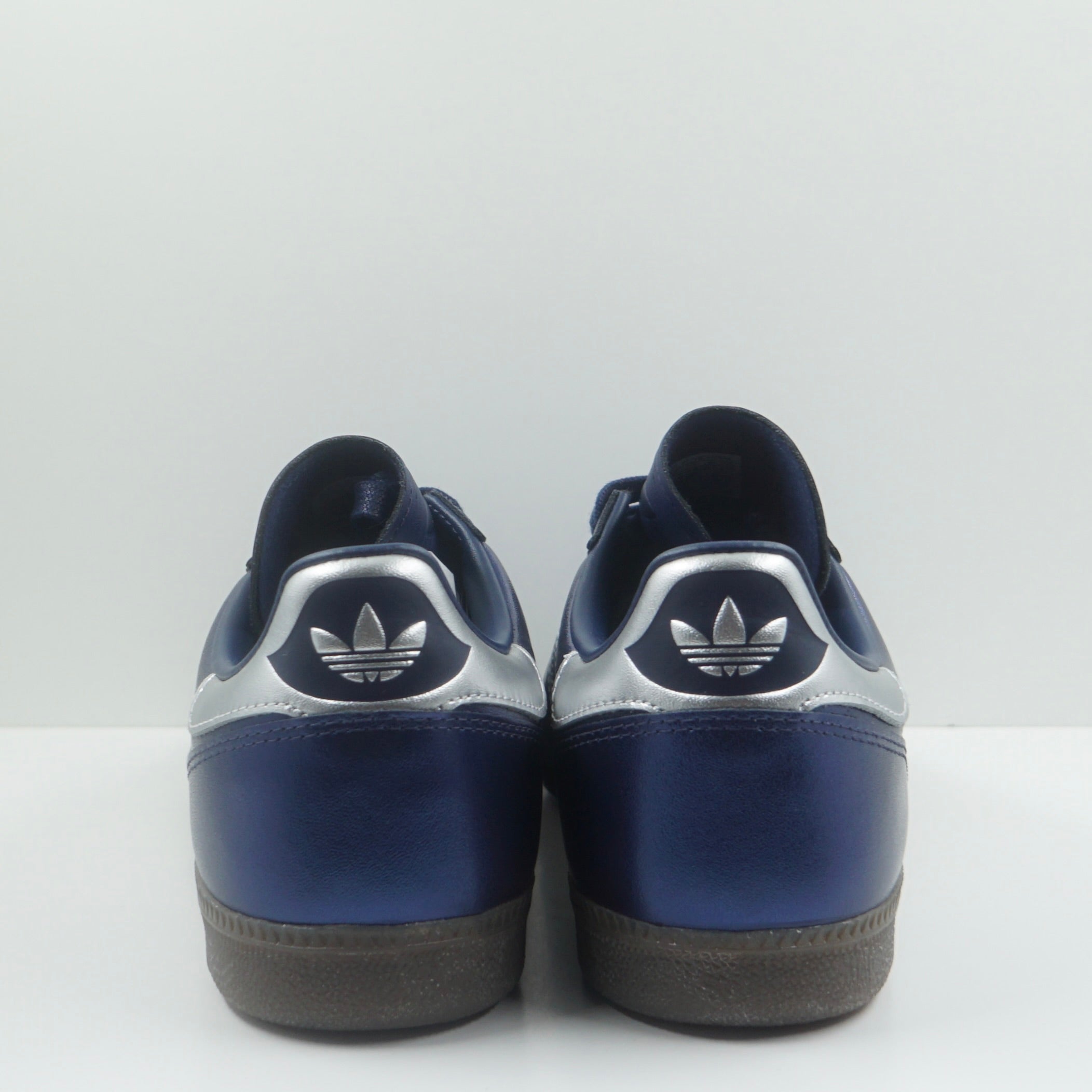 Adidas Samba JP Metallic Blue Silver
