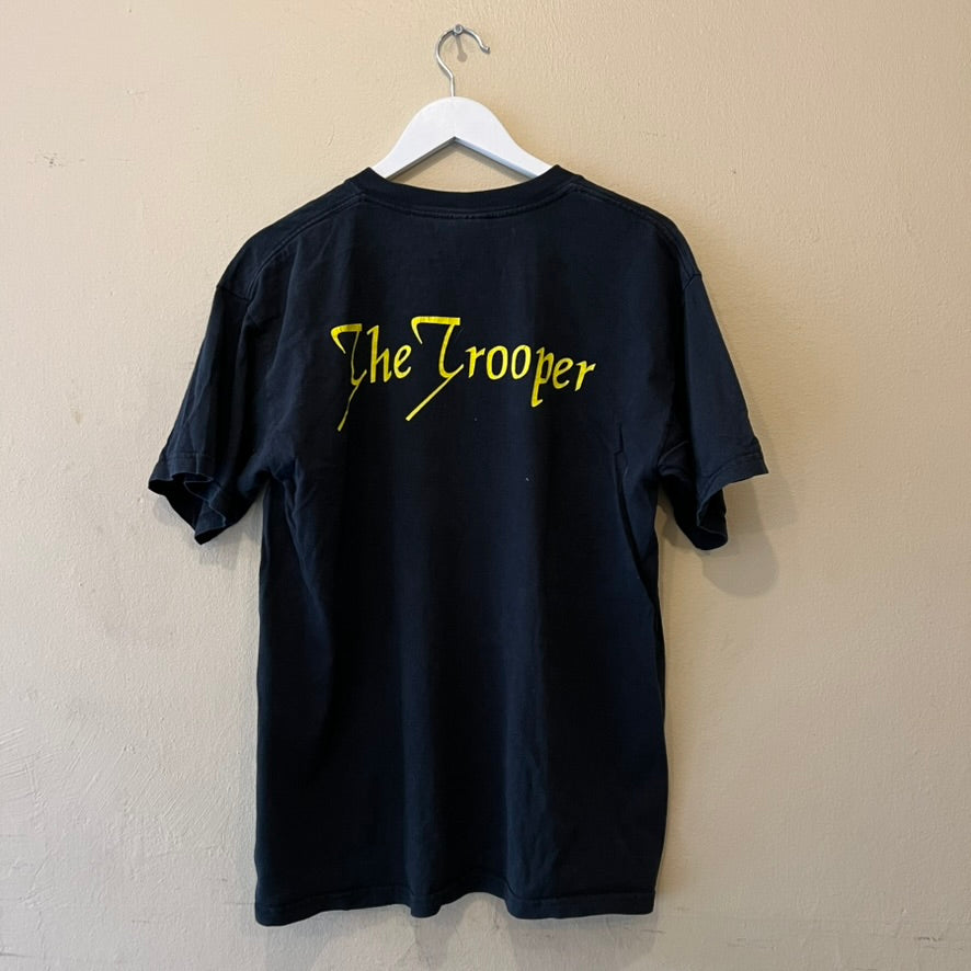 Iron Maiden 2002 The Trooper Black Tshirt