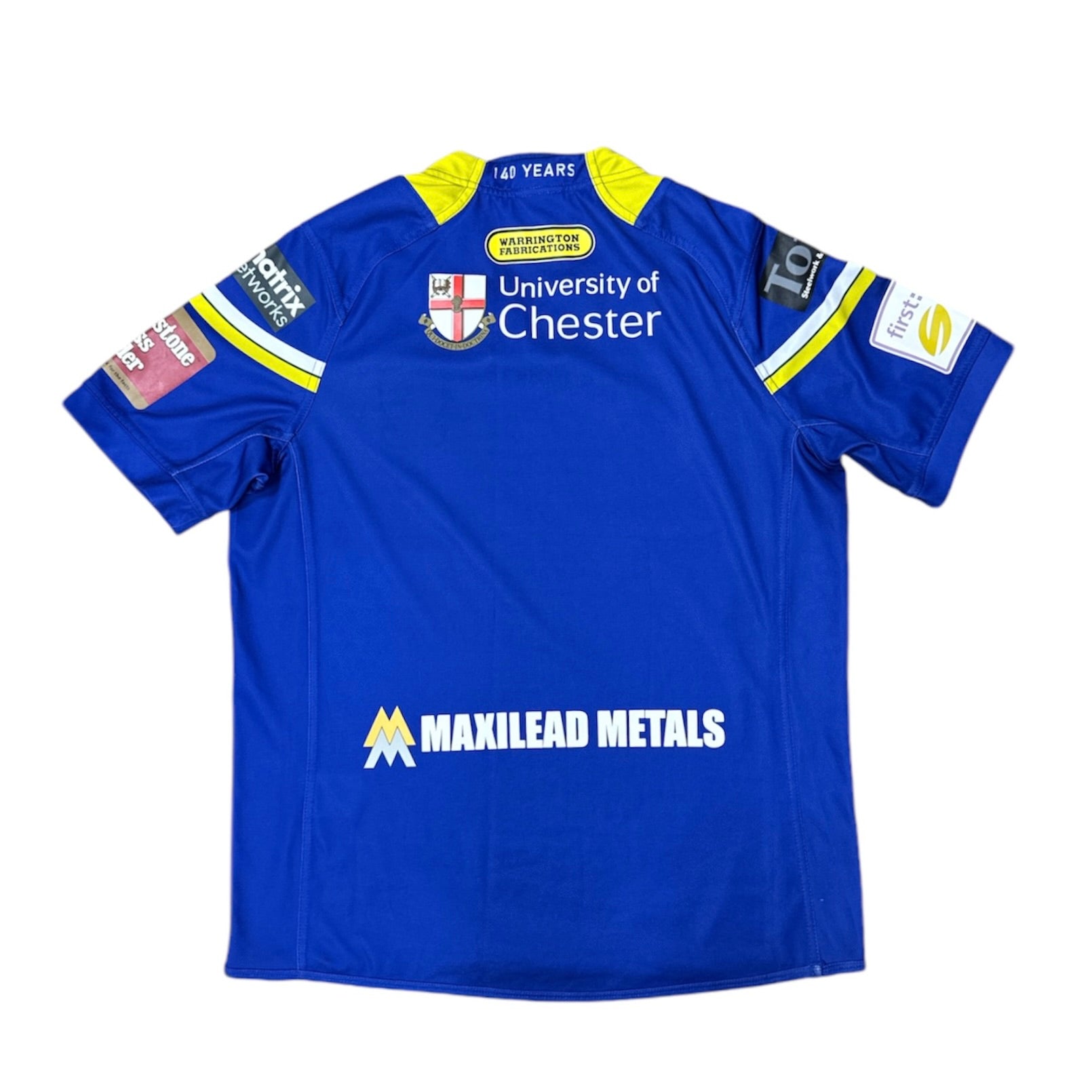 Warrington Wolves Rugby Sc League Jersey