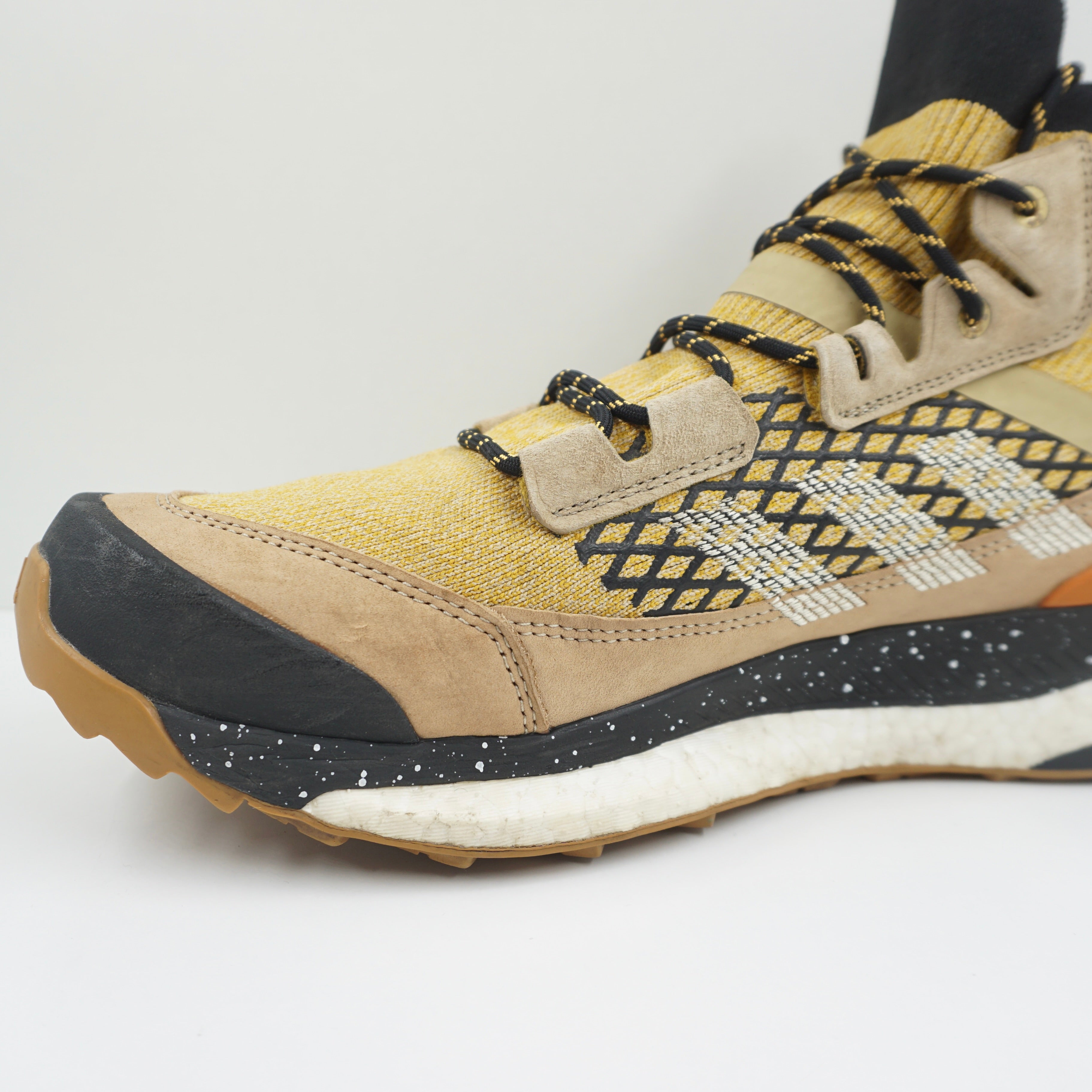 Adidas Terrex Free Hiker Blue Legacy Gold Speckled
