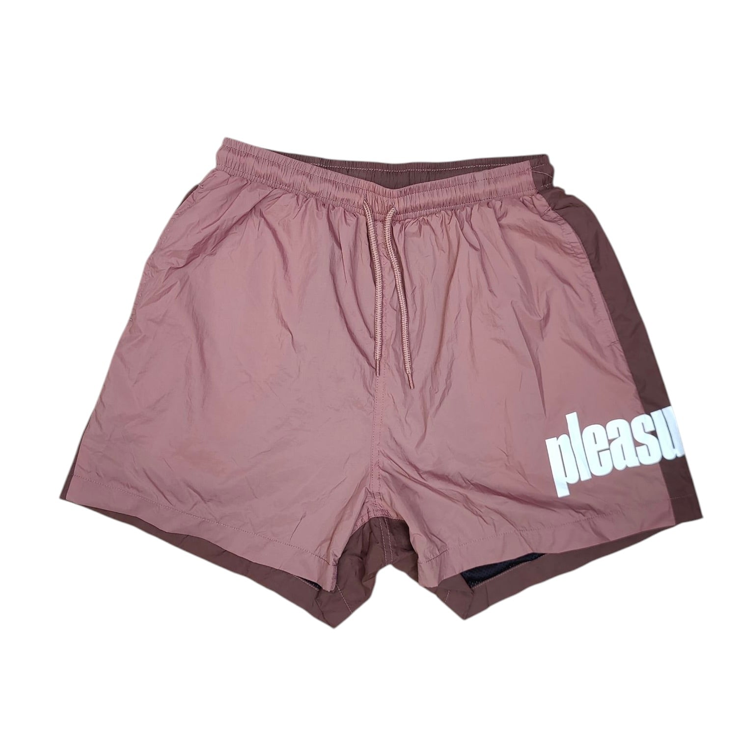 Pleasures Electric Active Maroon Shorts
