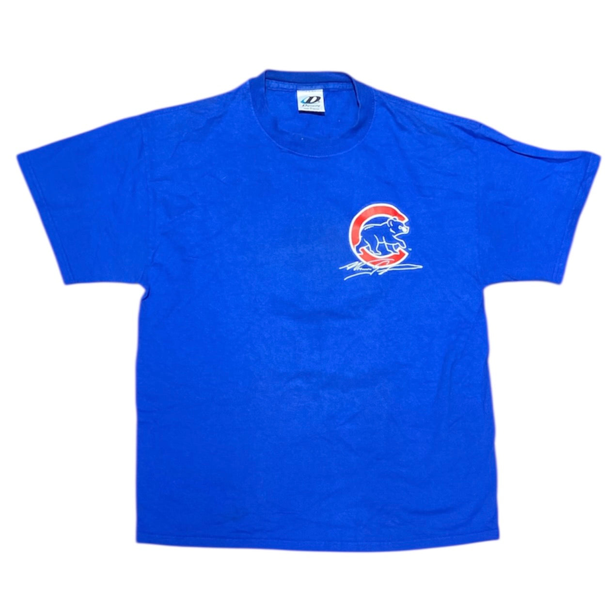 Chicago Cubs Nomar Garciaparra #5 Blue Baseball Tshirt