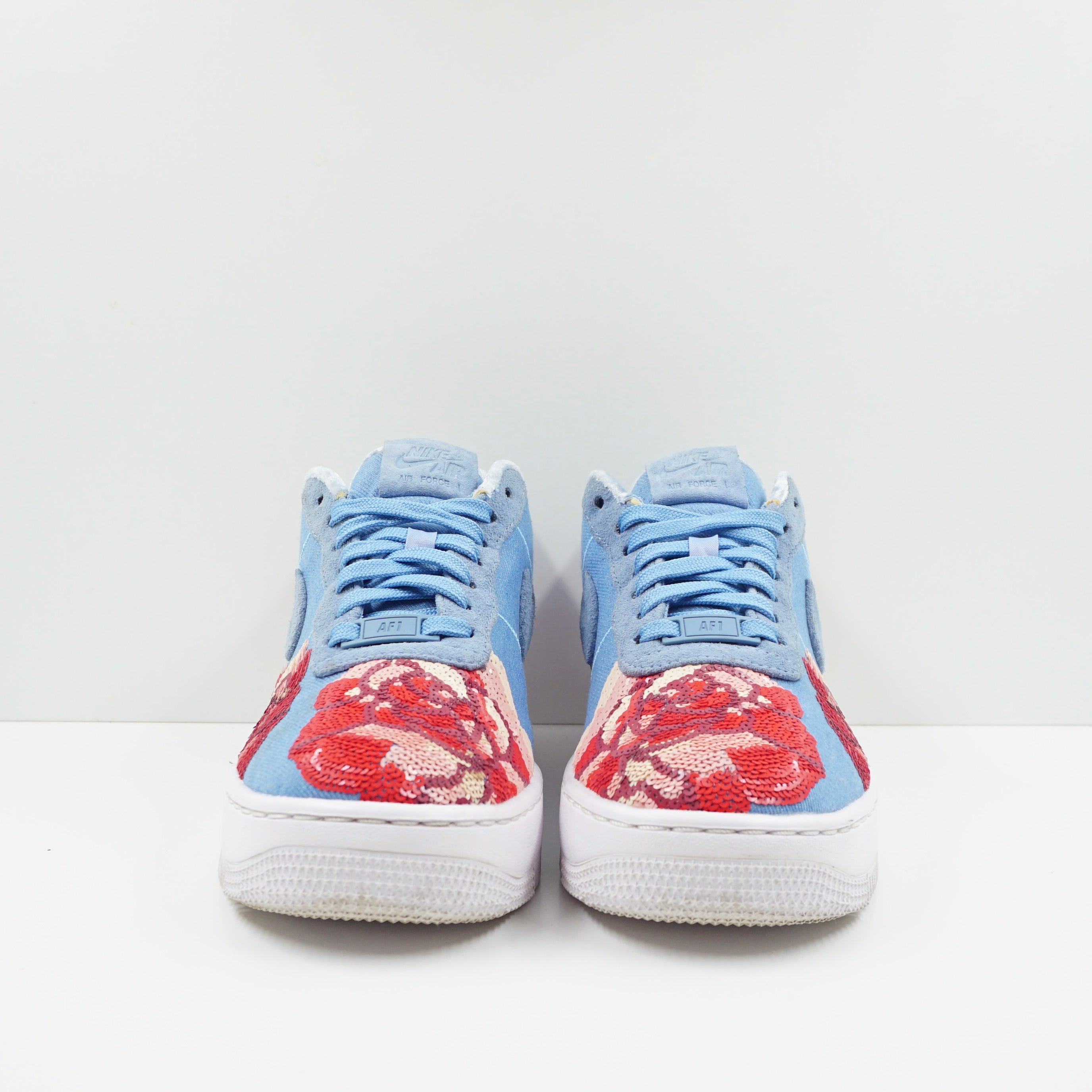 Nike Air Force 1 Upstep Low Denim Rose Sky (W)