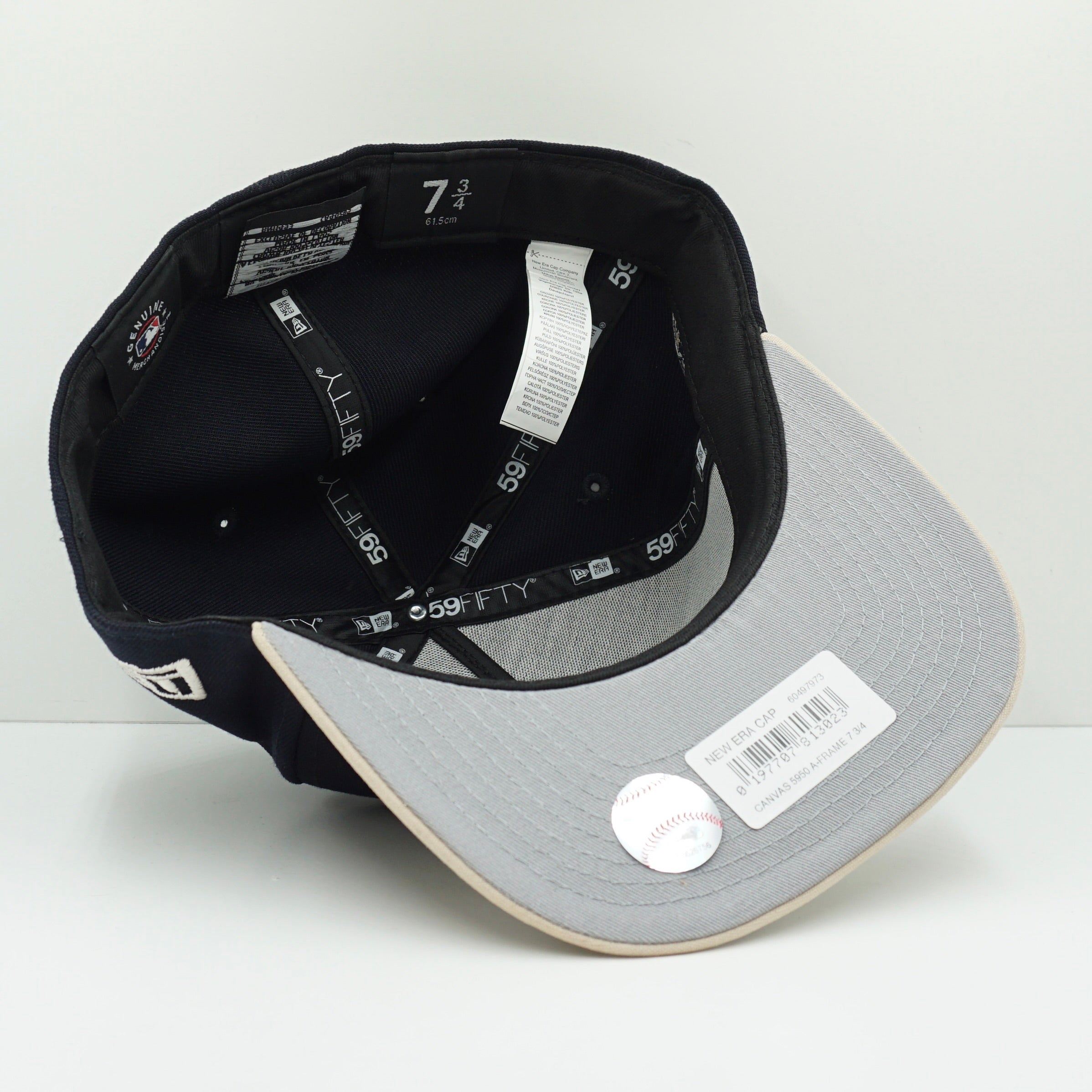 New Era New York Yankees Navy Beige A-Frame Fitted Cap