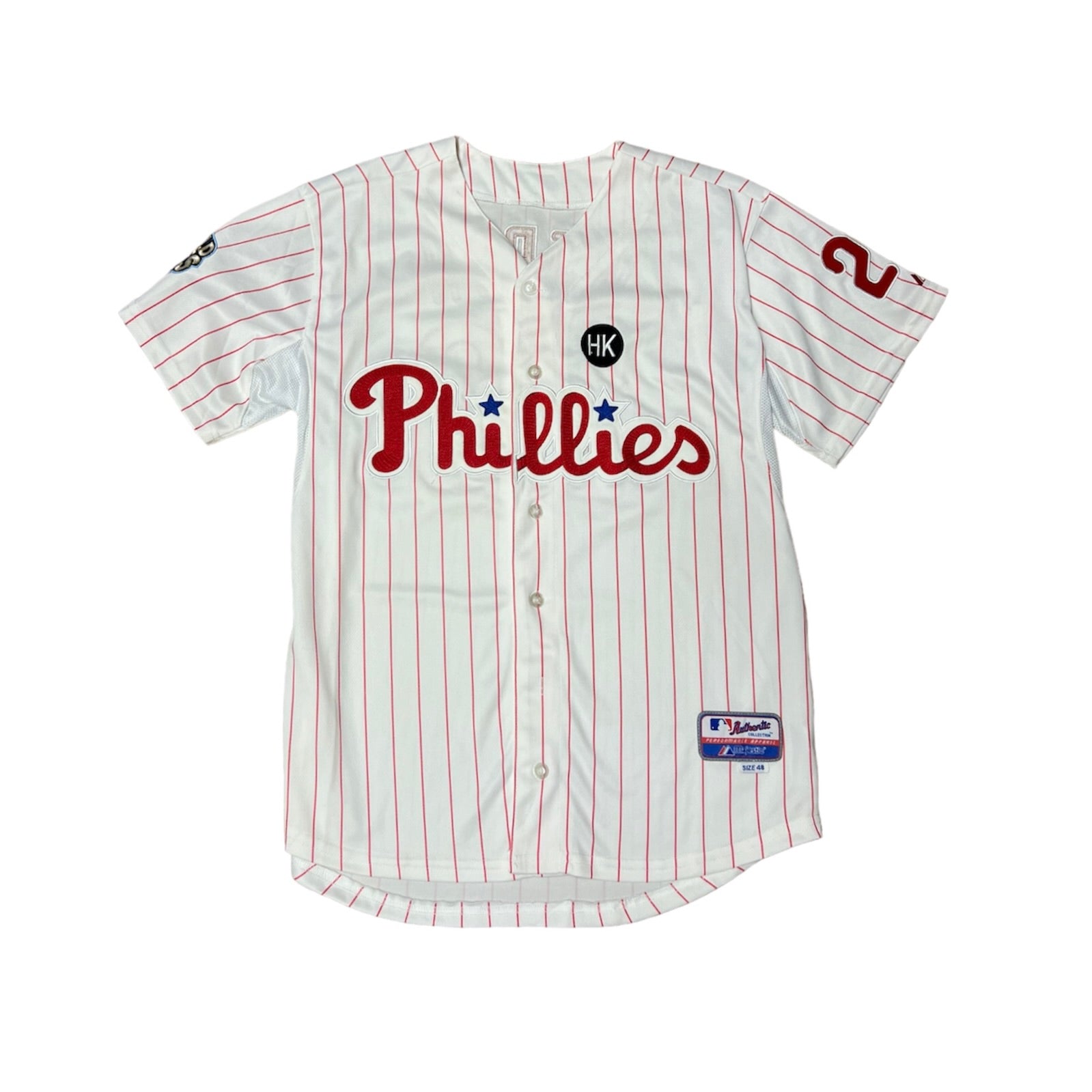 Majestic Philadelphia Phillies Werth Worlds Series MLB Baseball Jersey