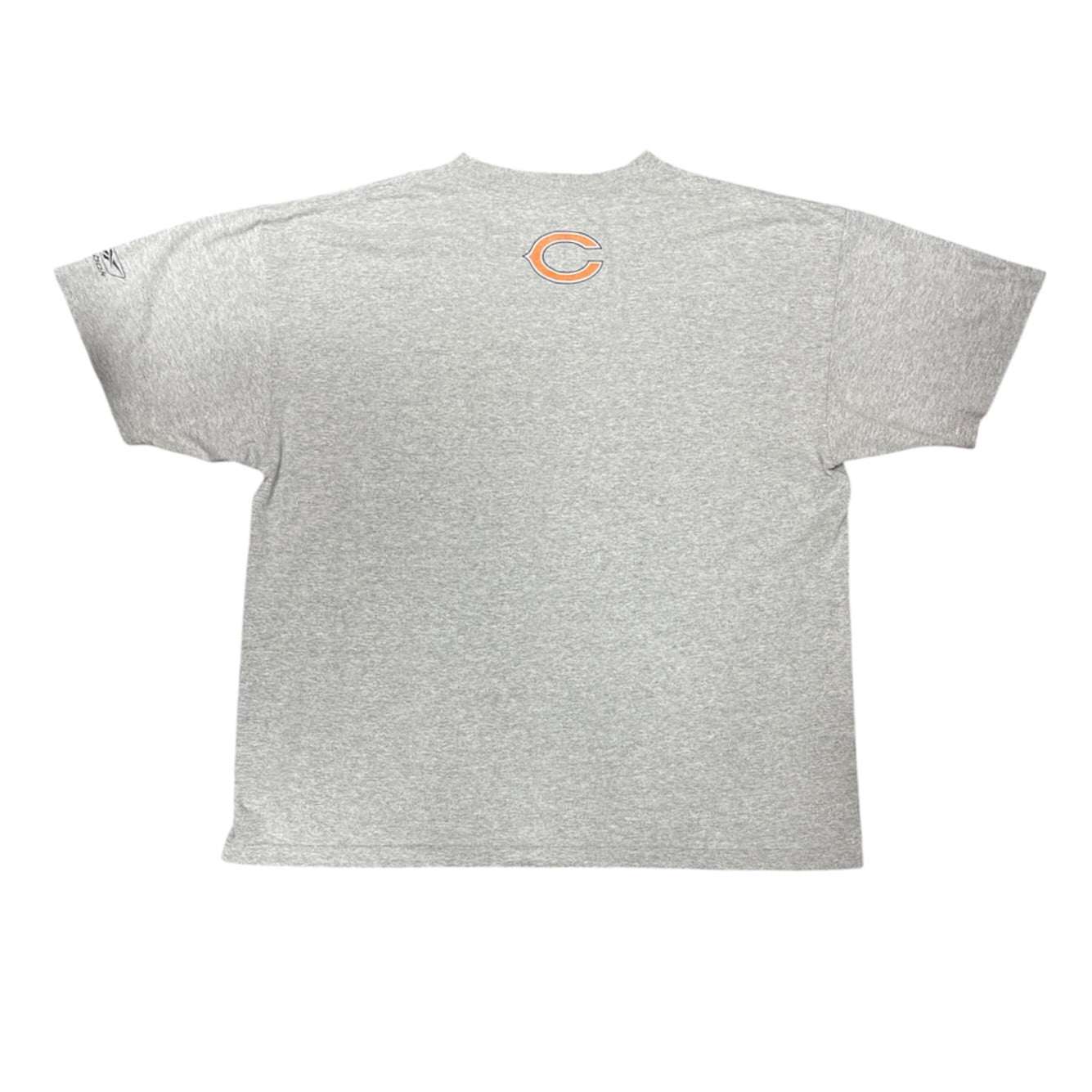 NFL Team Apparel Bears Football Chicago Grey Orange Tshirt