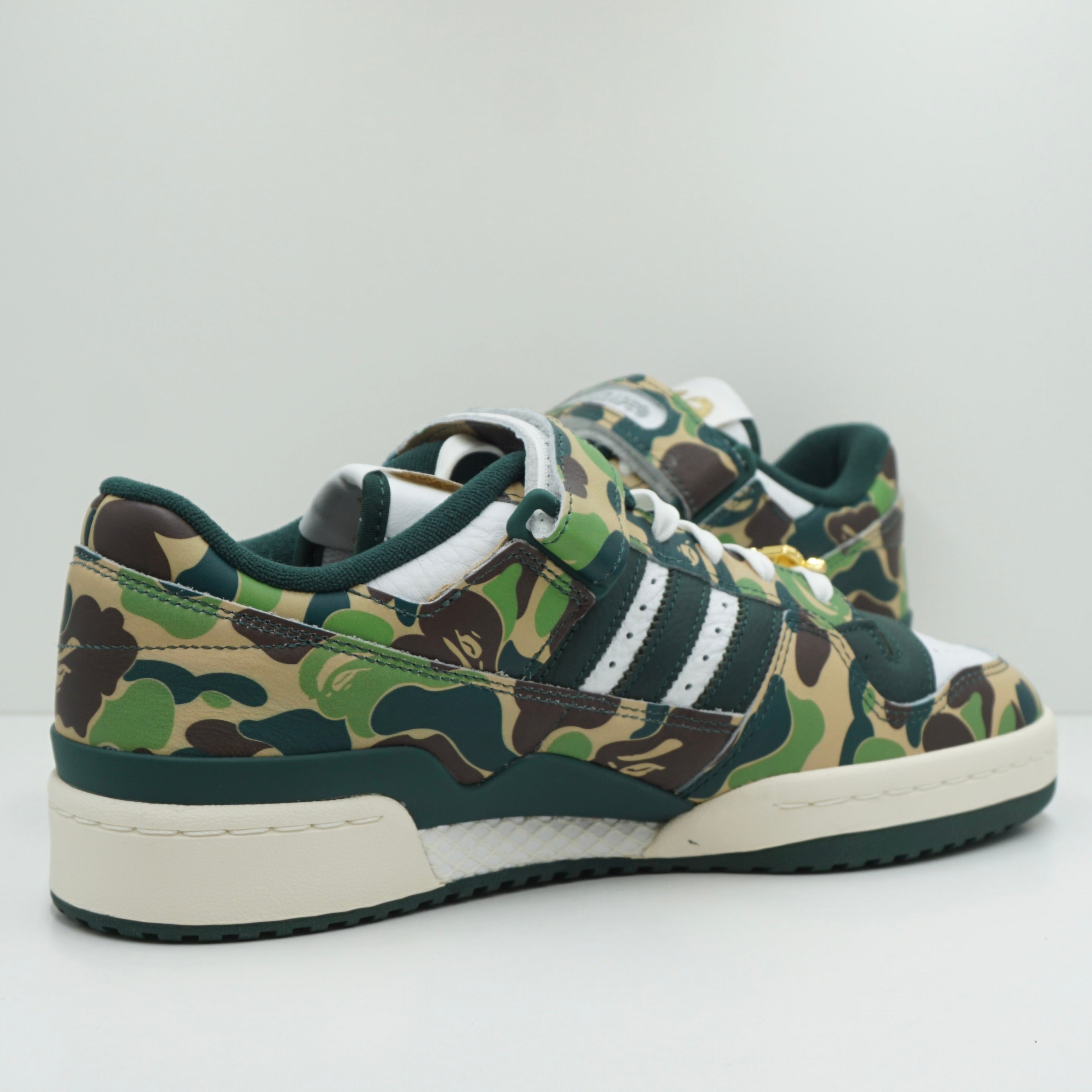 Adidas Forum 84 Low Bape 30th Anniversary Green Camo