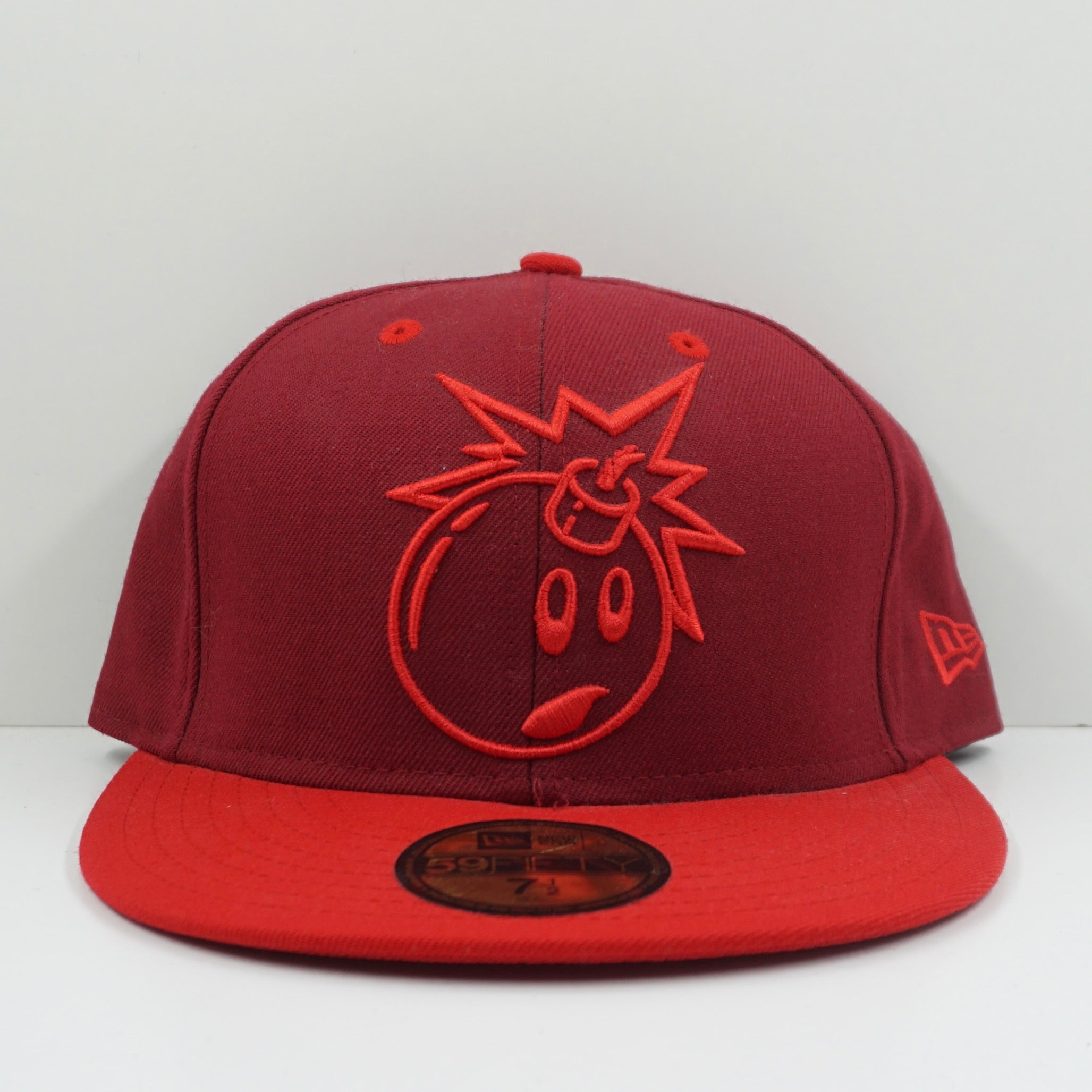 New Era The Hundreds Red Burgundy Fitted Cap