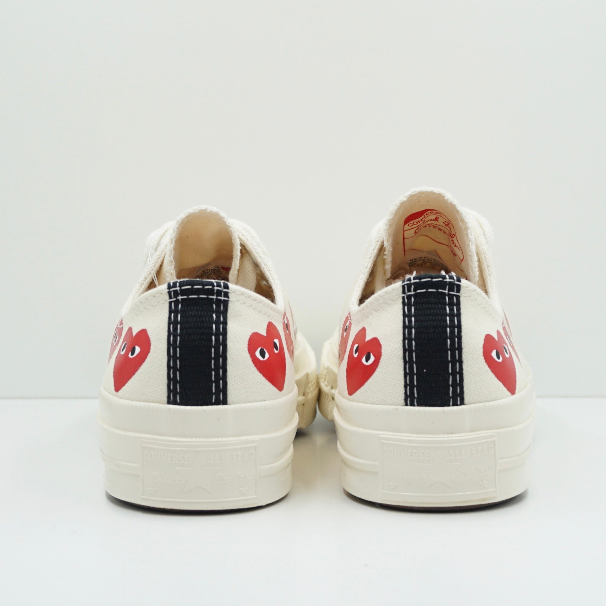 Converse Chuck Taylor All Star 70 Ox Comme des Garcons PLAY Multi-Heart White