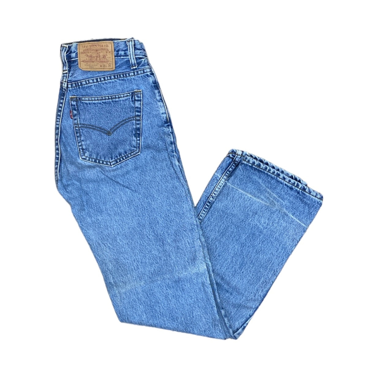 Vintage Levis 501 Blue Jeans (W28/L34)