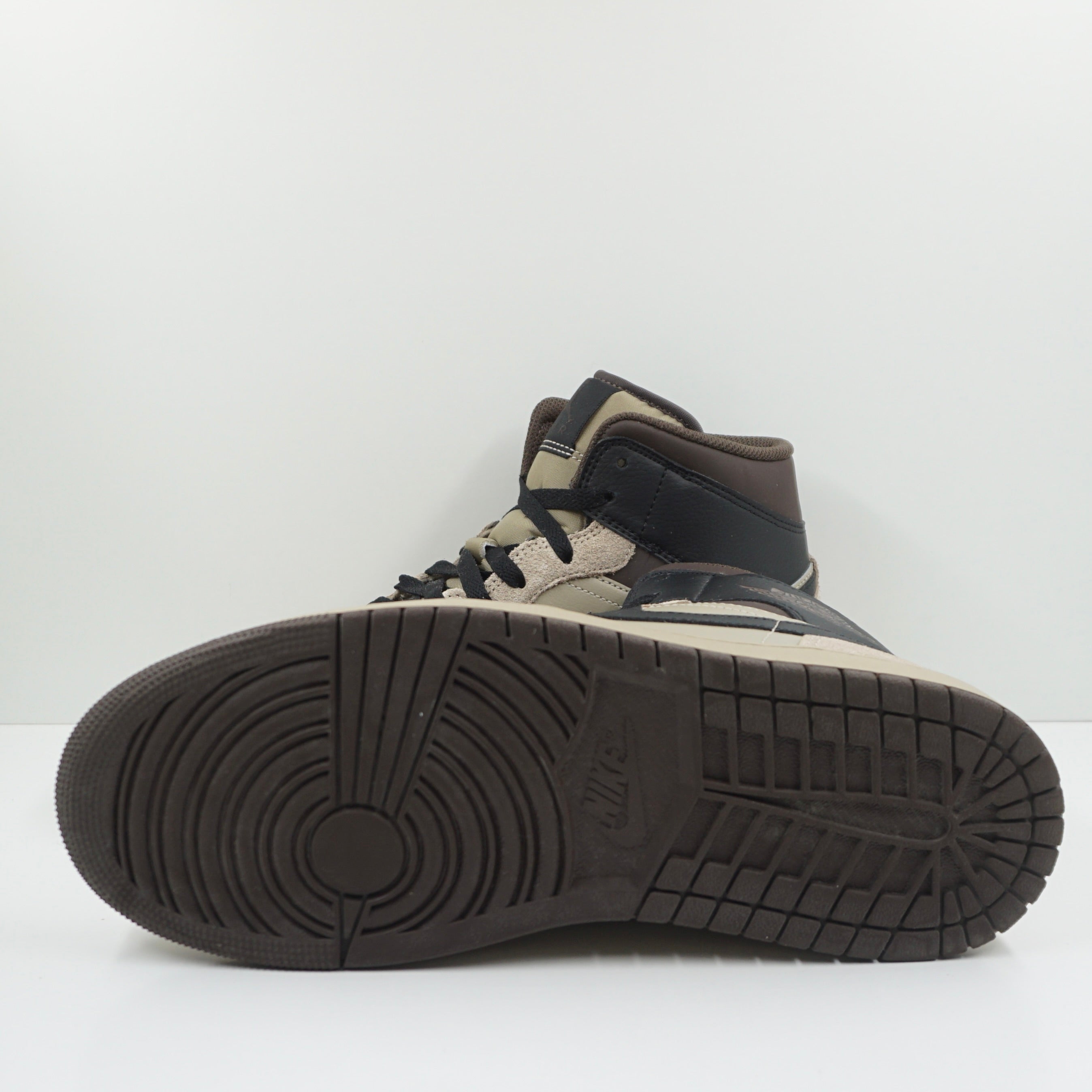 Jordan 1 Mid Khaki Baroque Brown