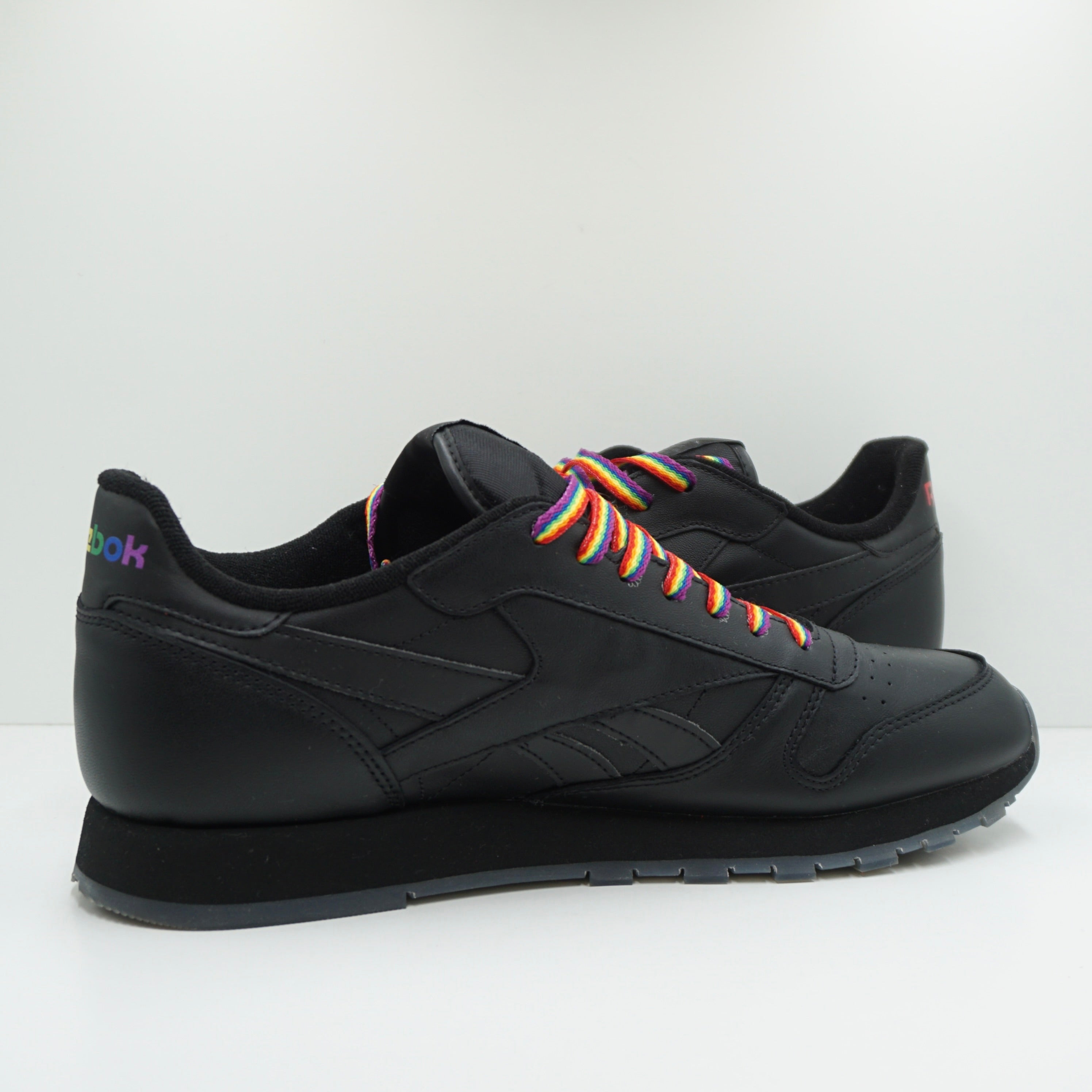 Reebok Classic Black Rainbow