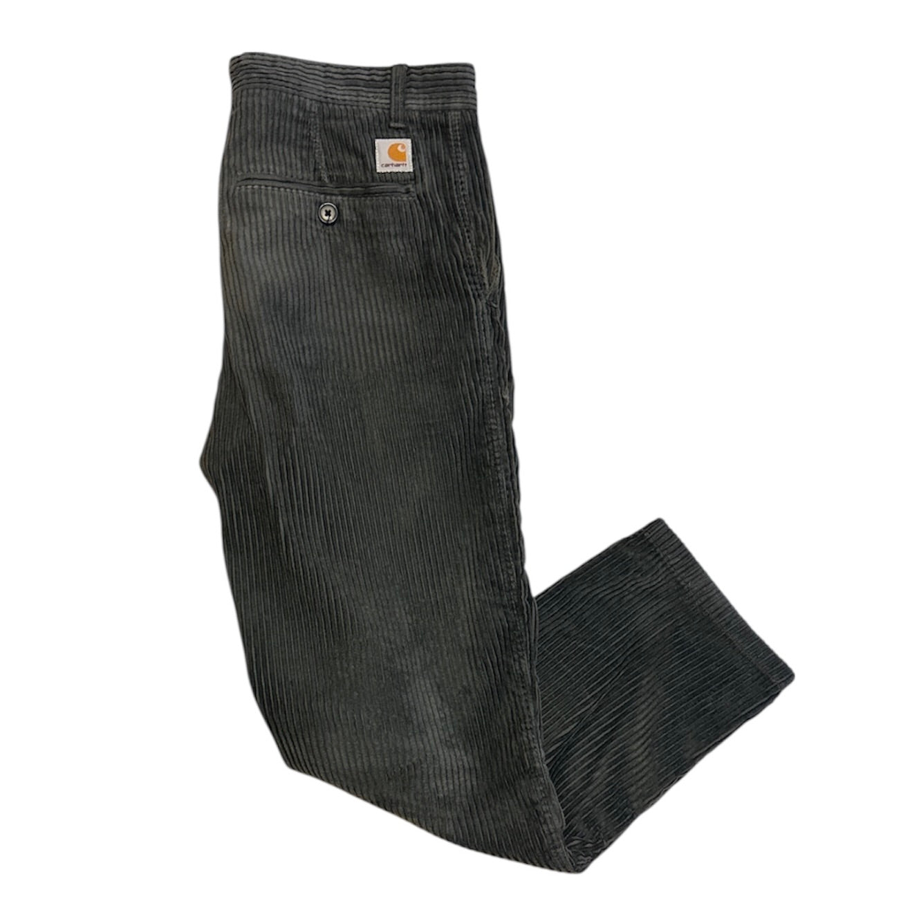Carhartt WIP Menson Grey Corduroy Pants